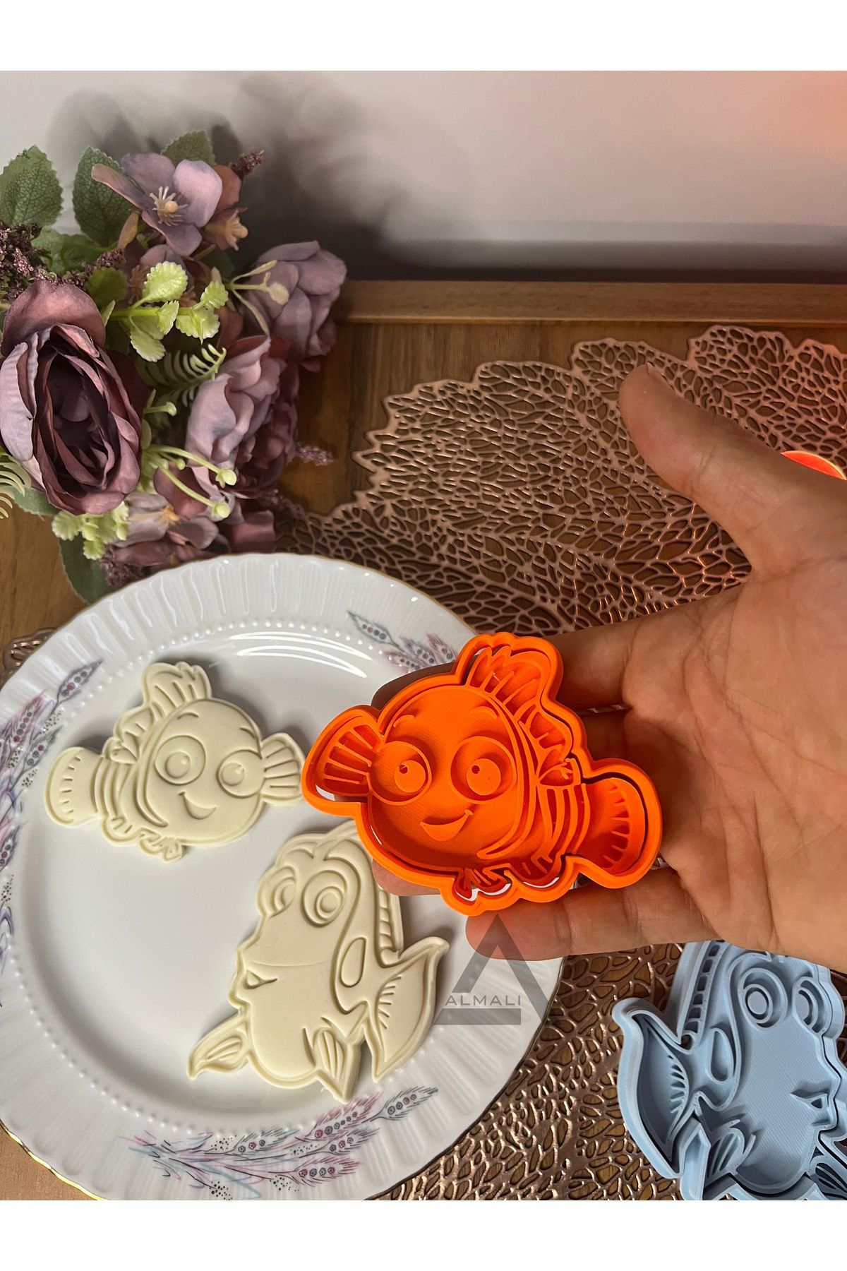 Kayıp Balık Nemo & Dory Kurabiye Kalıp Seti (2'Lİ)