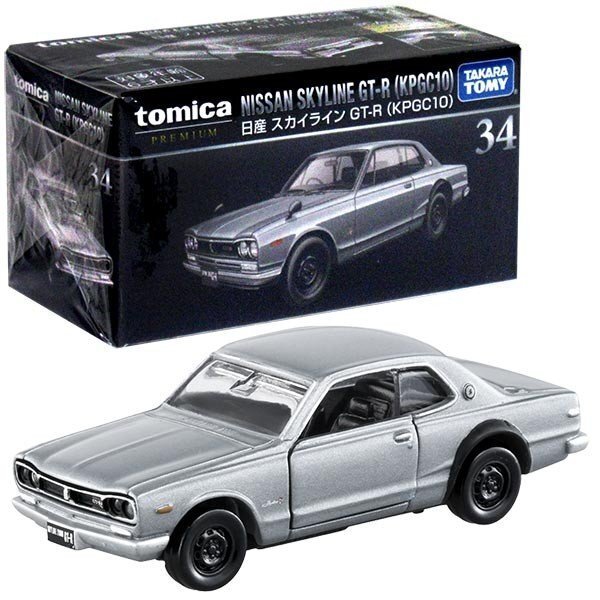 Tomica Premium Nissan Skyline GT-R (KPGC10) 34