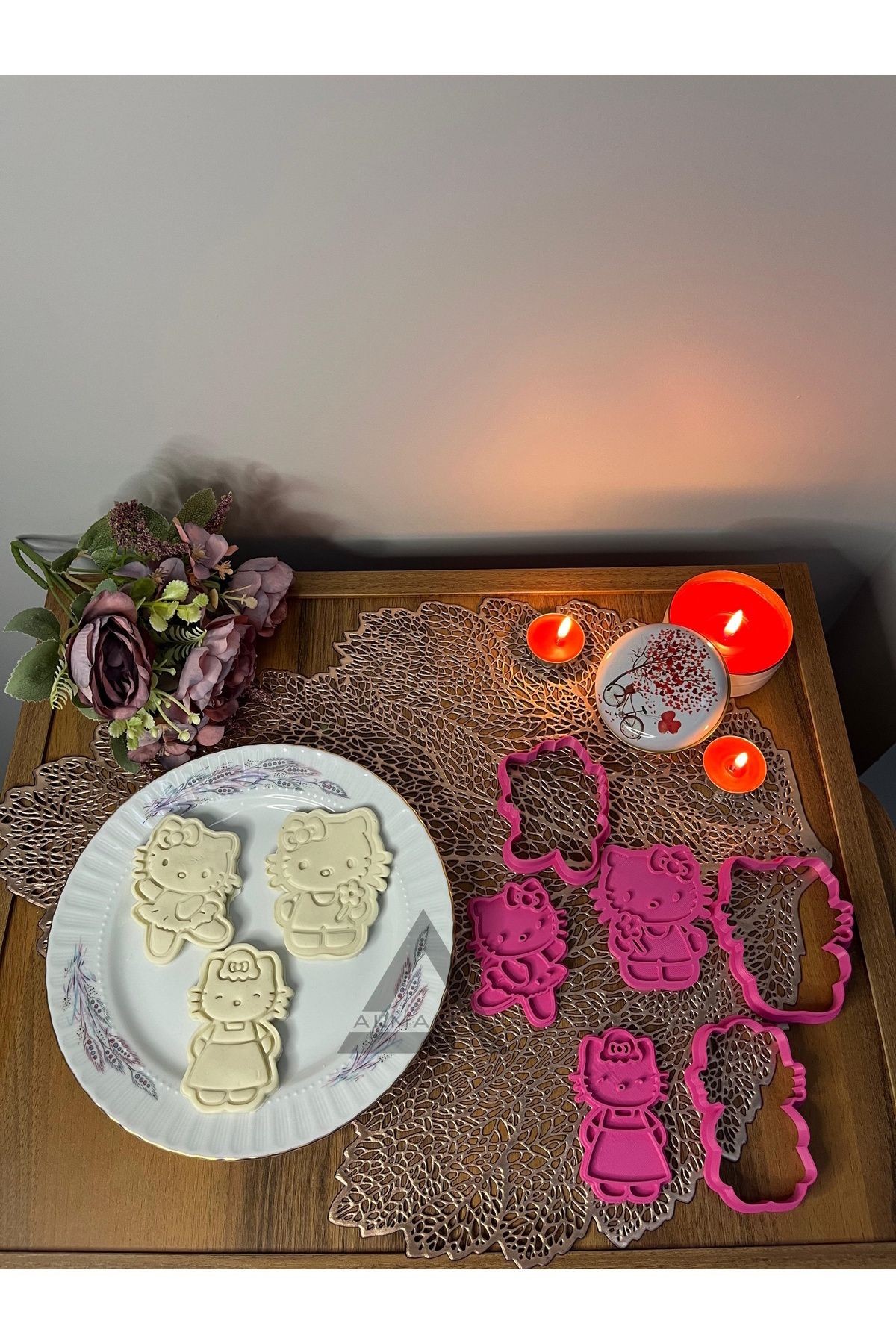 Hello Kitty Kurabiye Kalıbı Set-1 (3'LÜ)