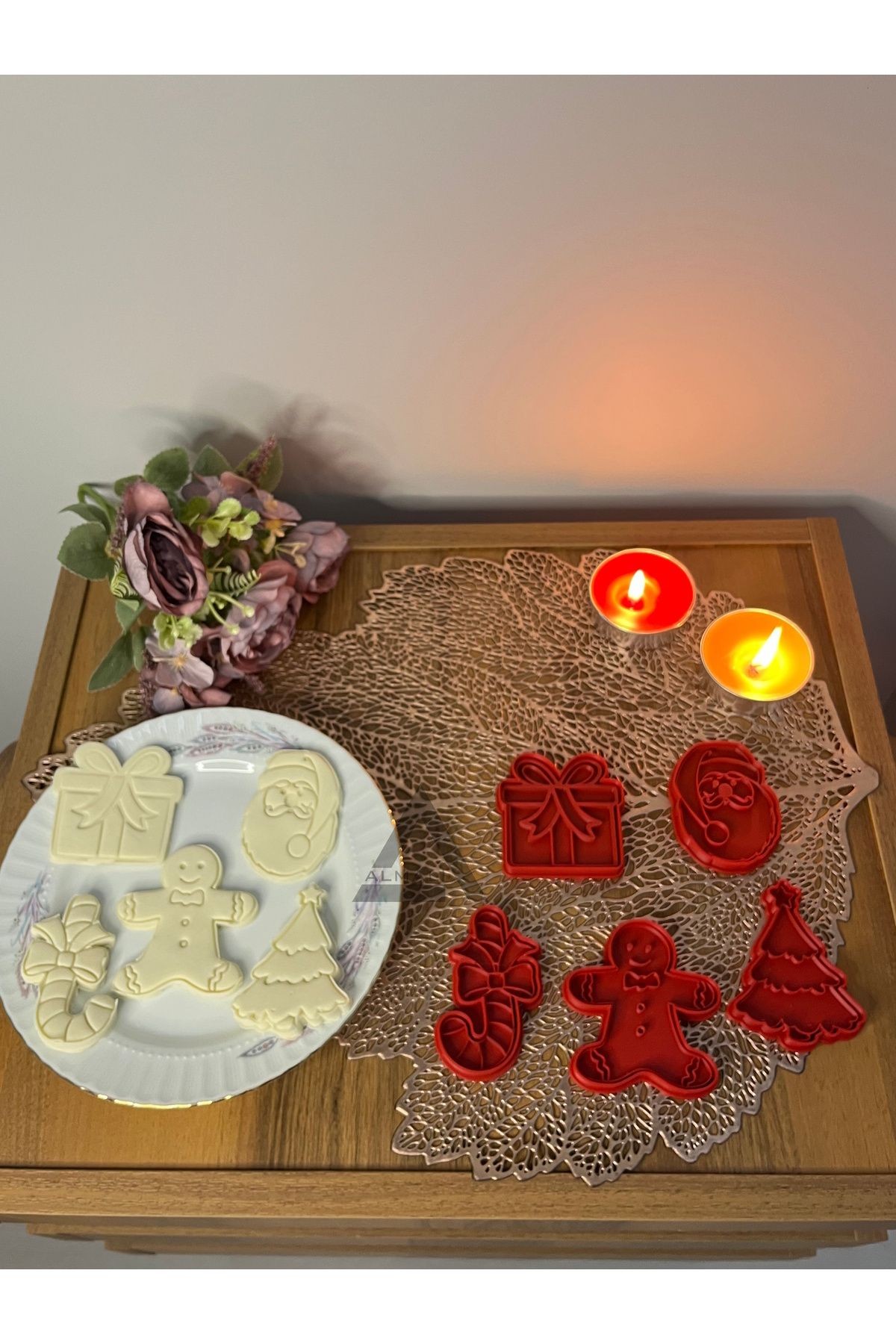 Yeniyıl Kurabiye Kalıbı Seti