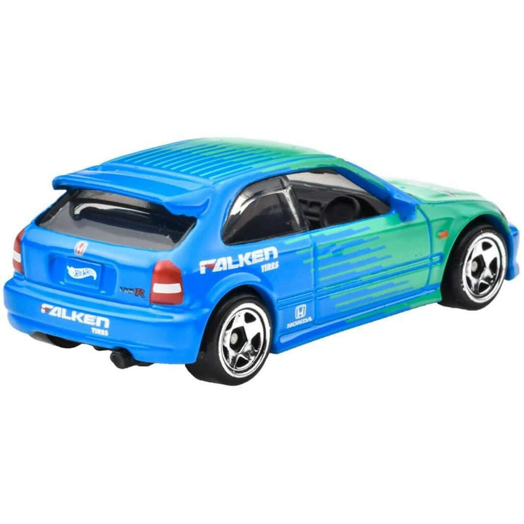 Hot Wheels Falken 99 Honda Civic Type R [EK9] HRT09