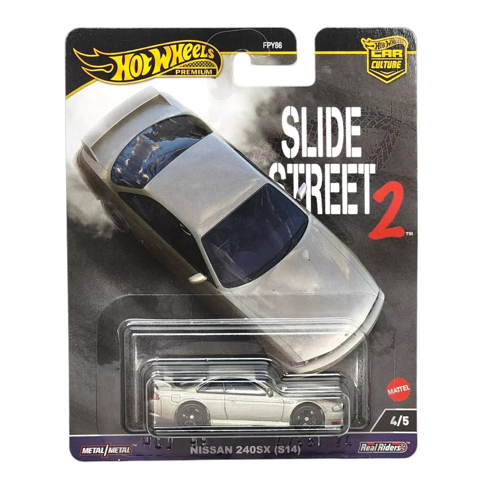 Hot Wheels Premium Nissan 240SX (S14) Slide Street 2 HKC83