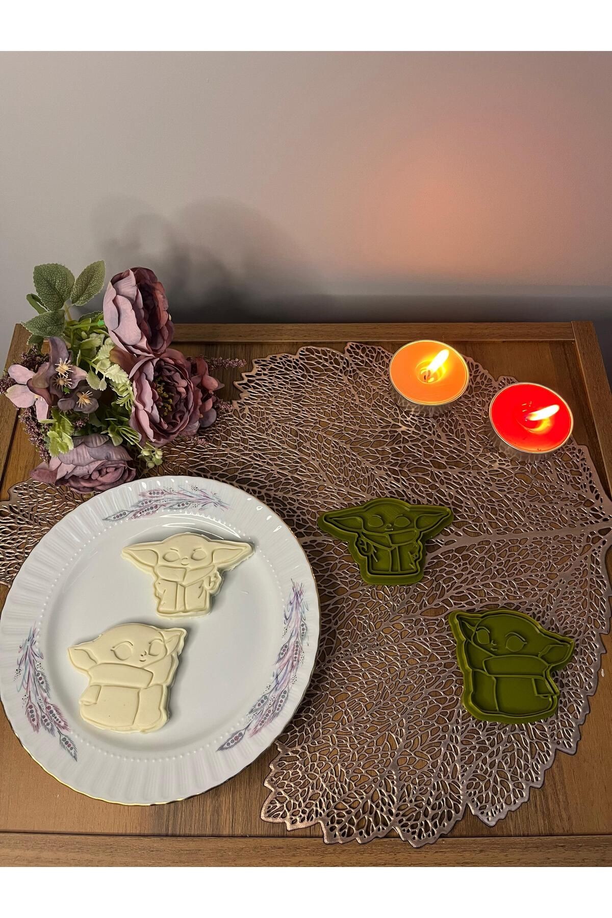ALMALI Star Wars Yoda Kurabiye Kalıbı Seti