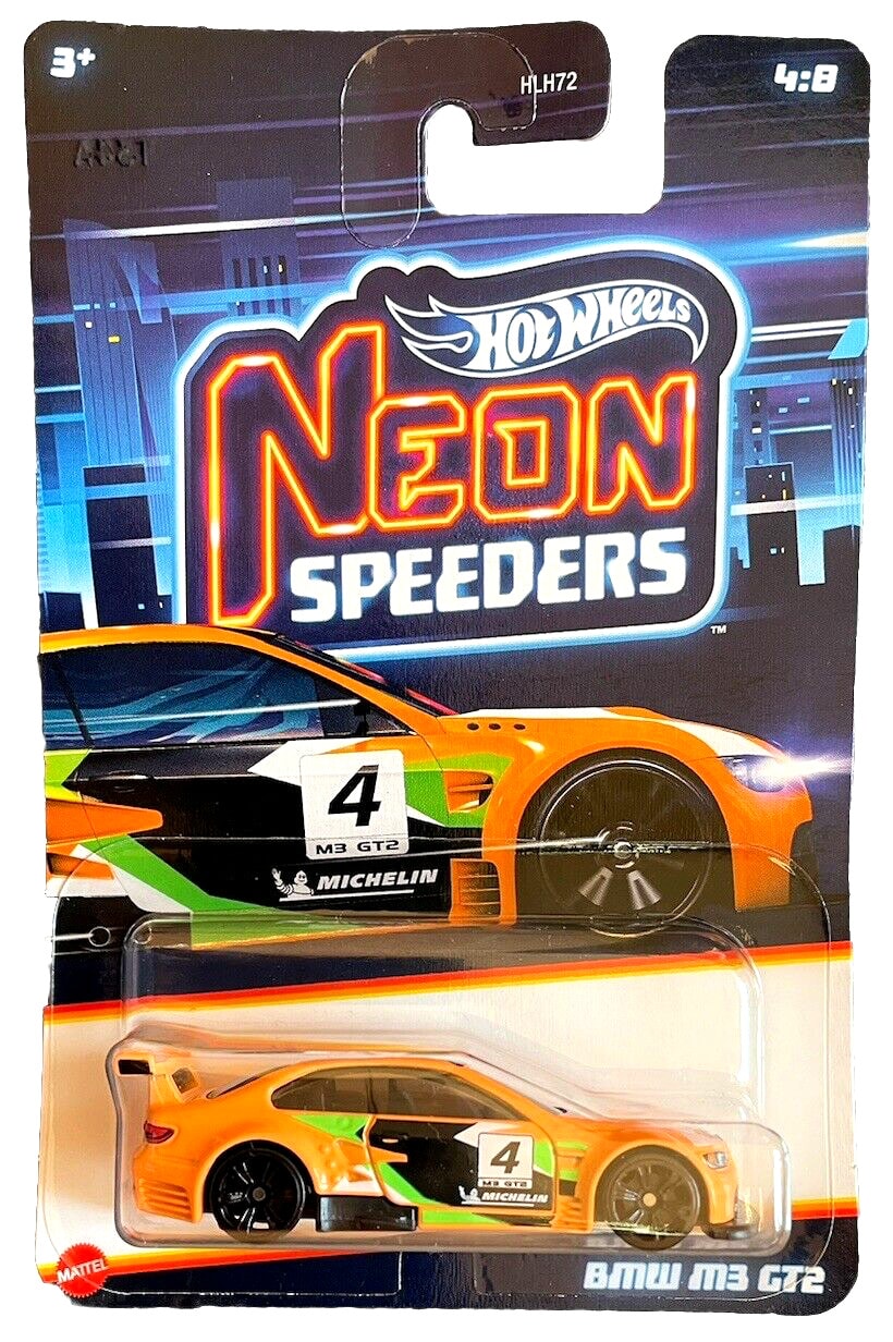 Hot Wheels BMW M3 GT2 Neon Speeders HRW78