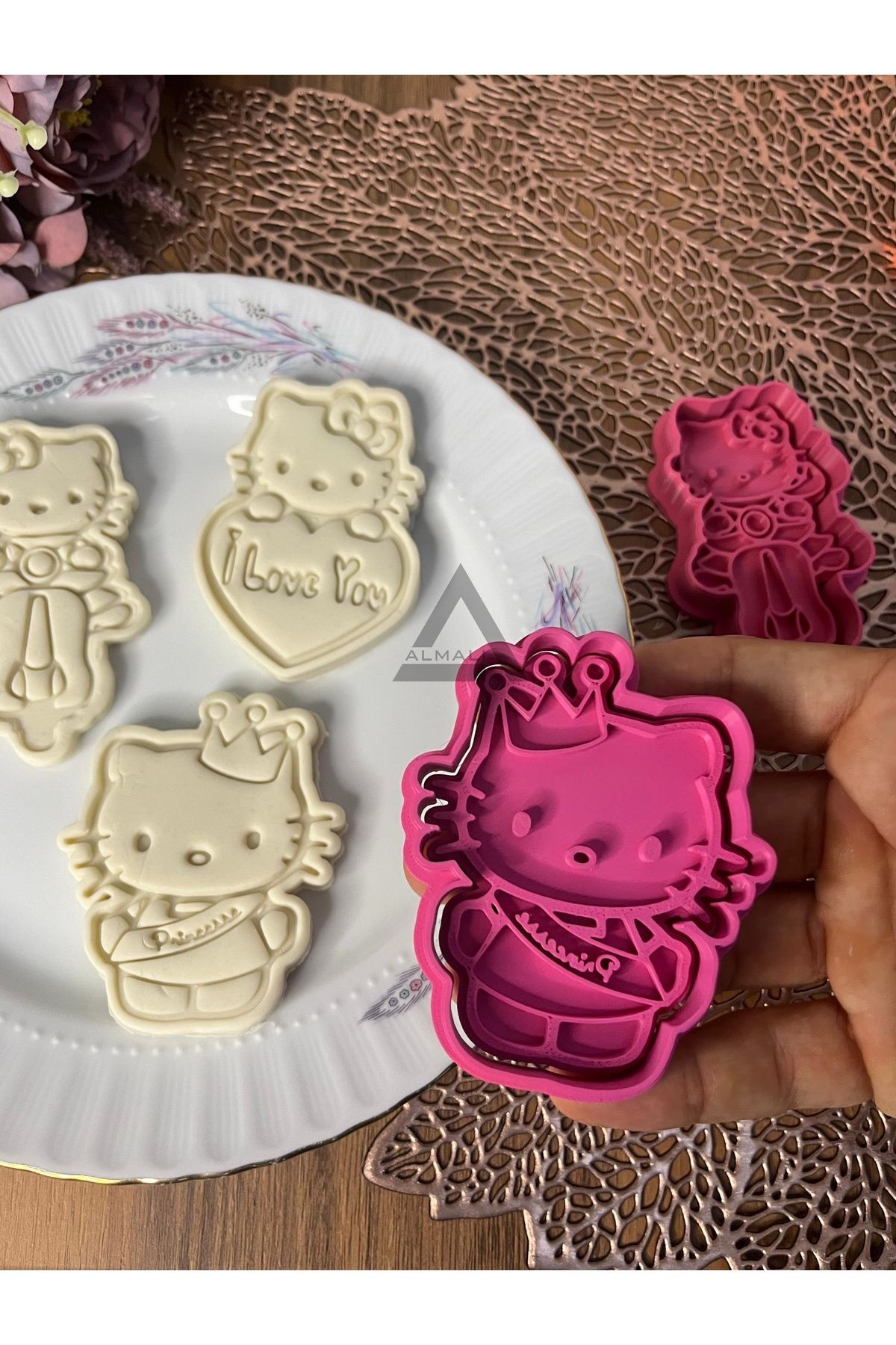 Hello Kitty Kurabiye Kalıbı Set-3 (3'LÜ)