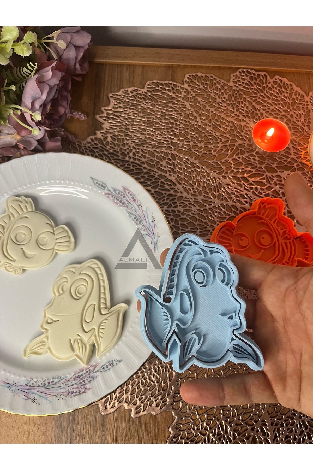 Kayıp Balık Nemo & Dory Kurabiye Kalıp Seti (2'Lİ)