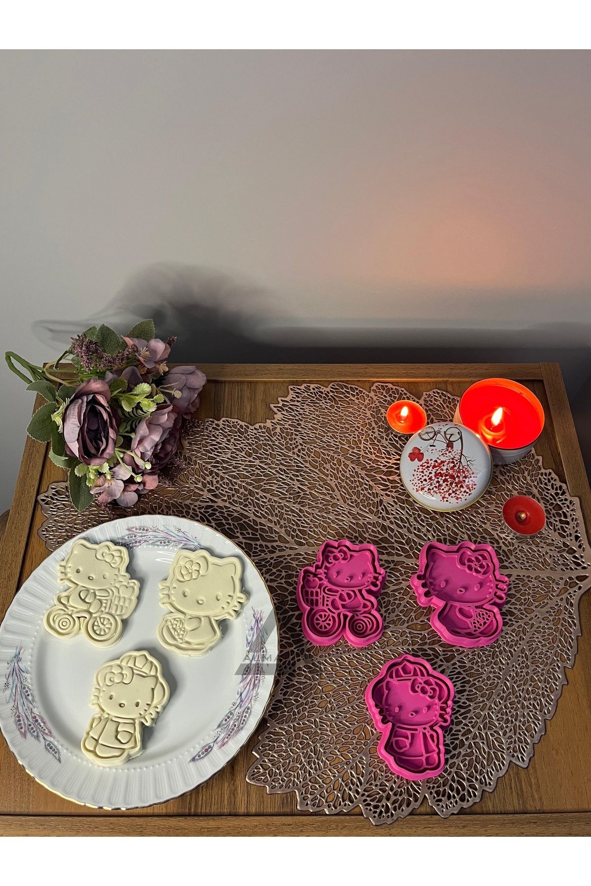 Hello Kitty Kurabiye Kalıbı Set-2 (3'LÜ)