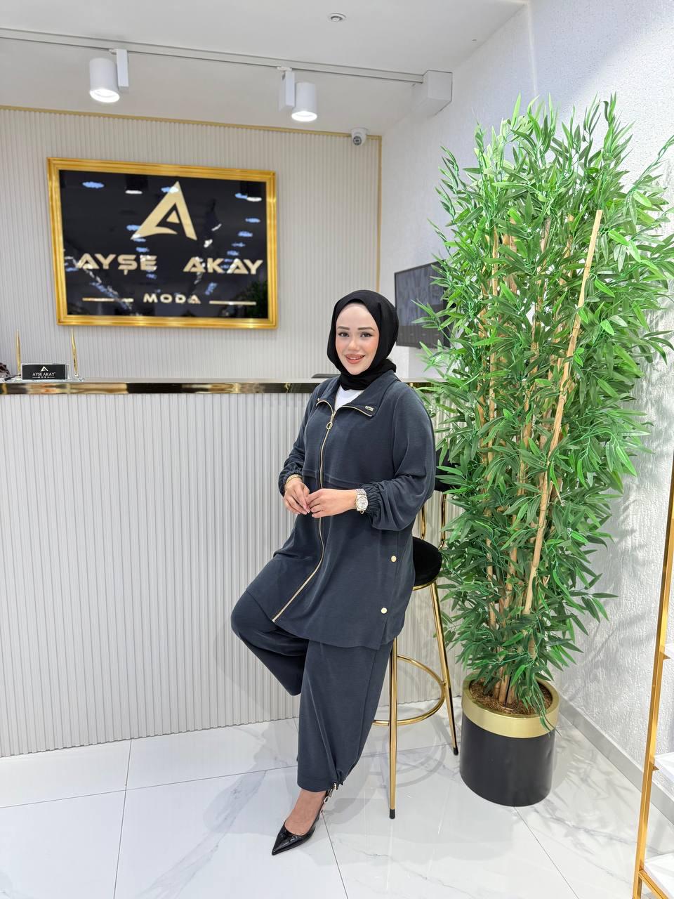 Ayşe Akay Bağcıklı Spor Takım - GRİ