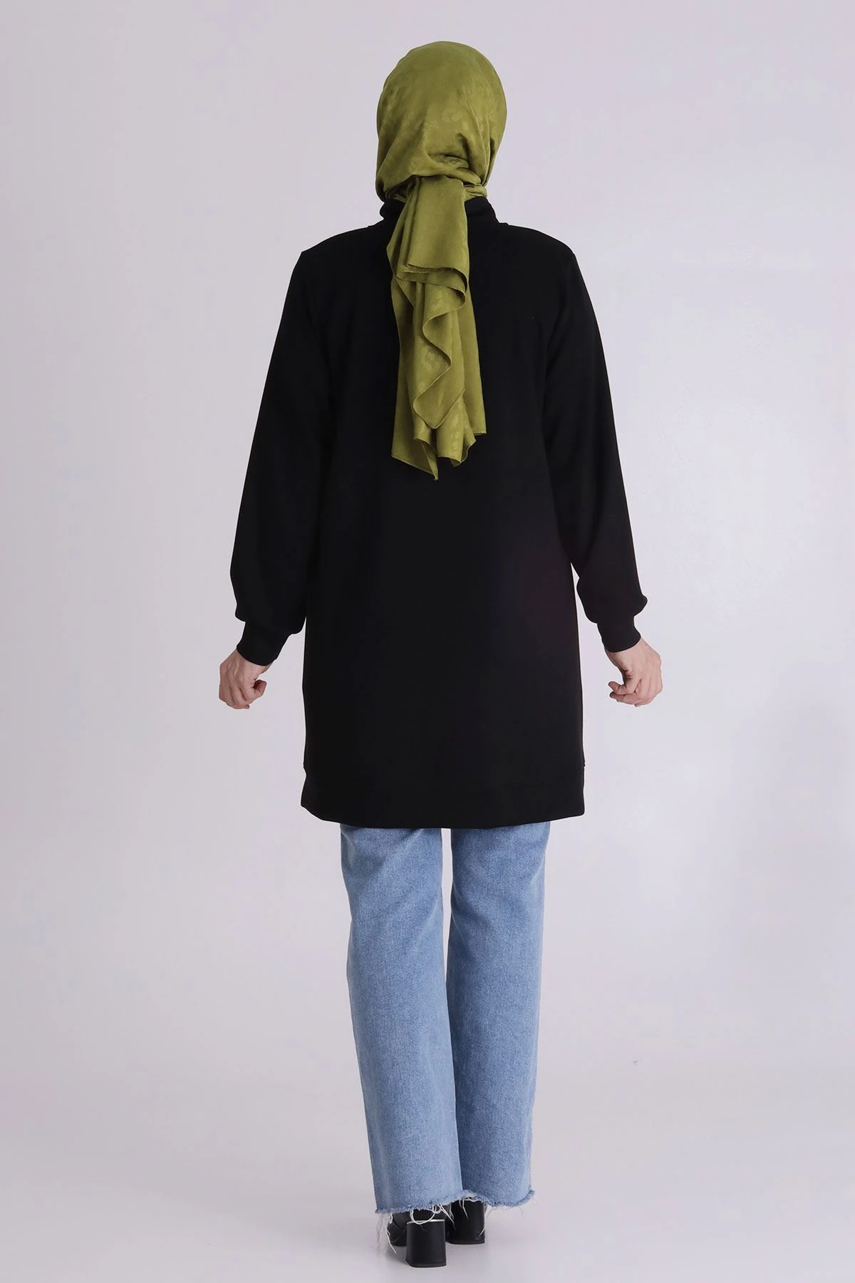 Veka Büyük Beden Tesettür Taşlı Tunik