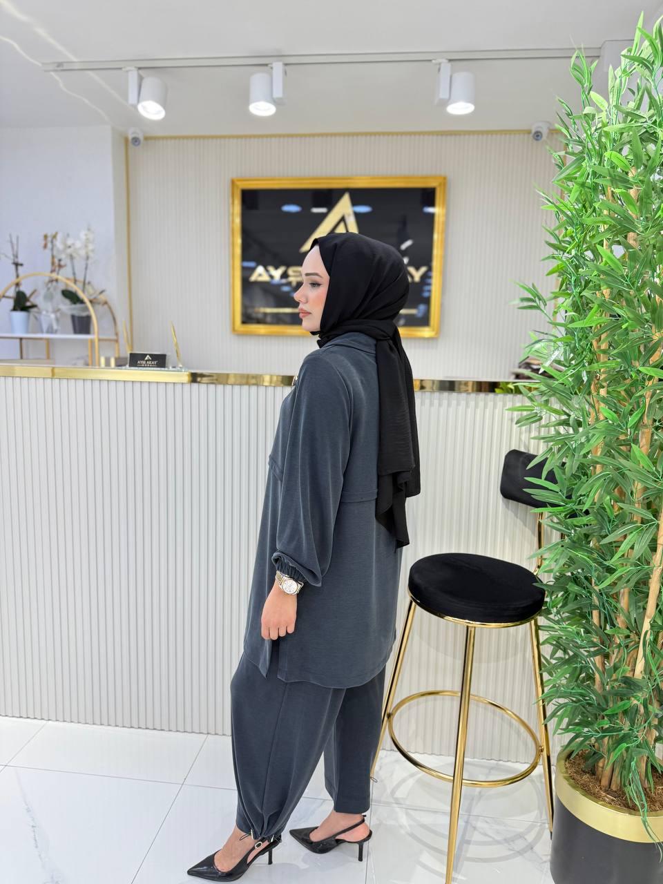 Ayşe Akay Bağcıklı Spor Takım - GRİ