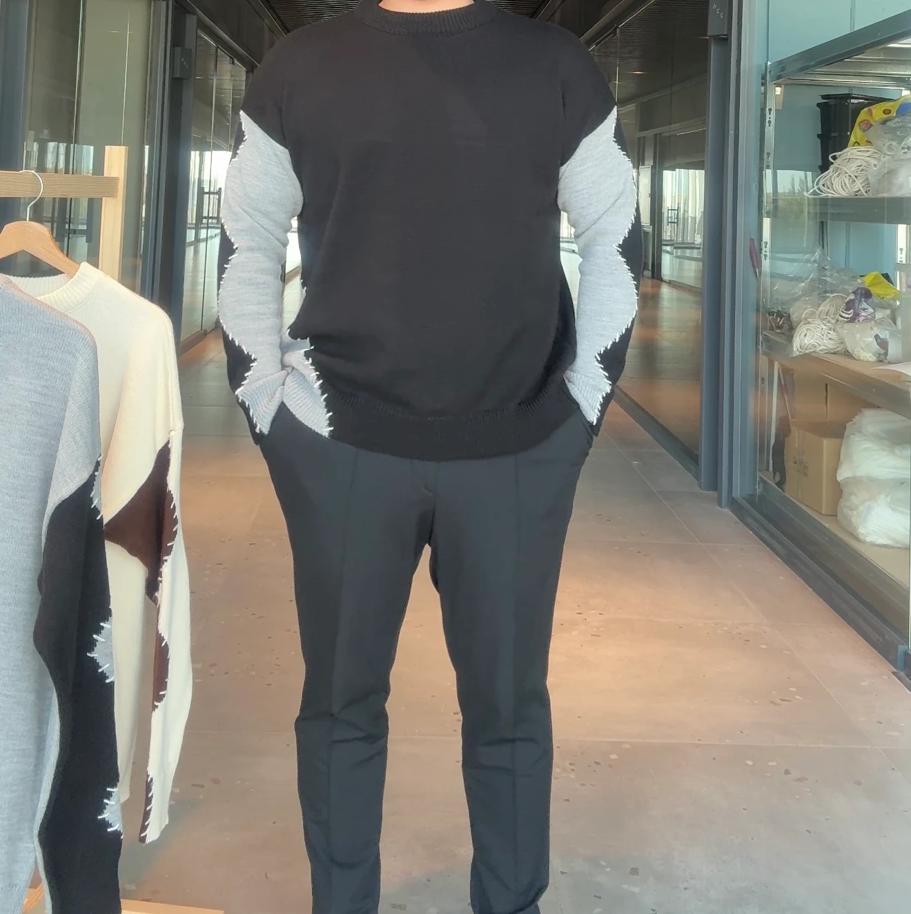 Nakış Detaylı Kazak