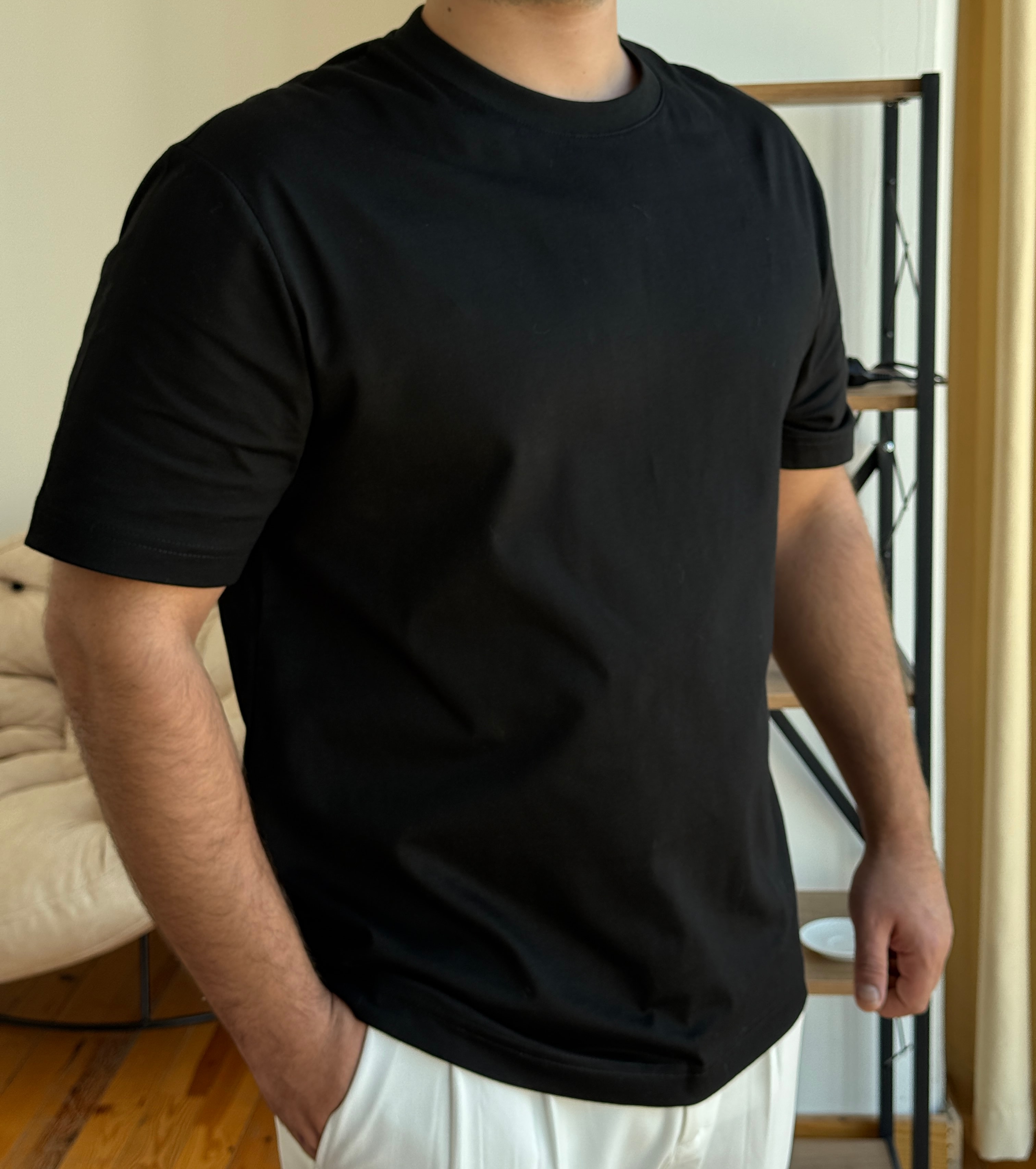 Basic Pamuk Penye Tshirt