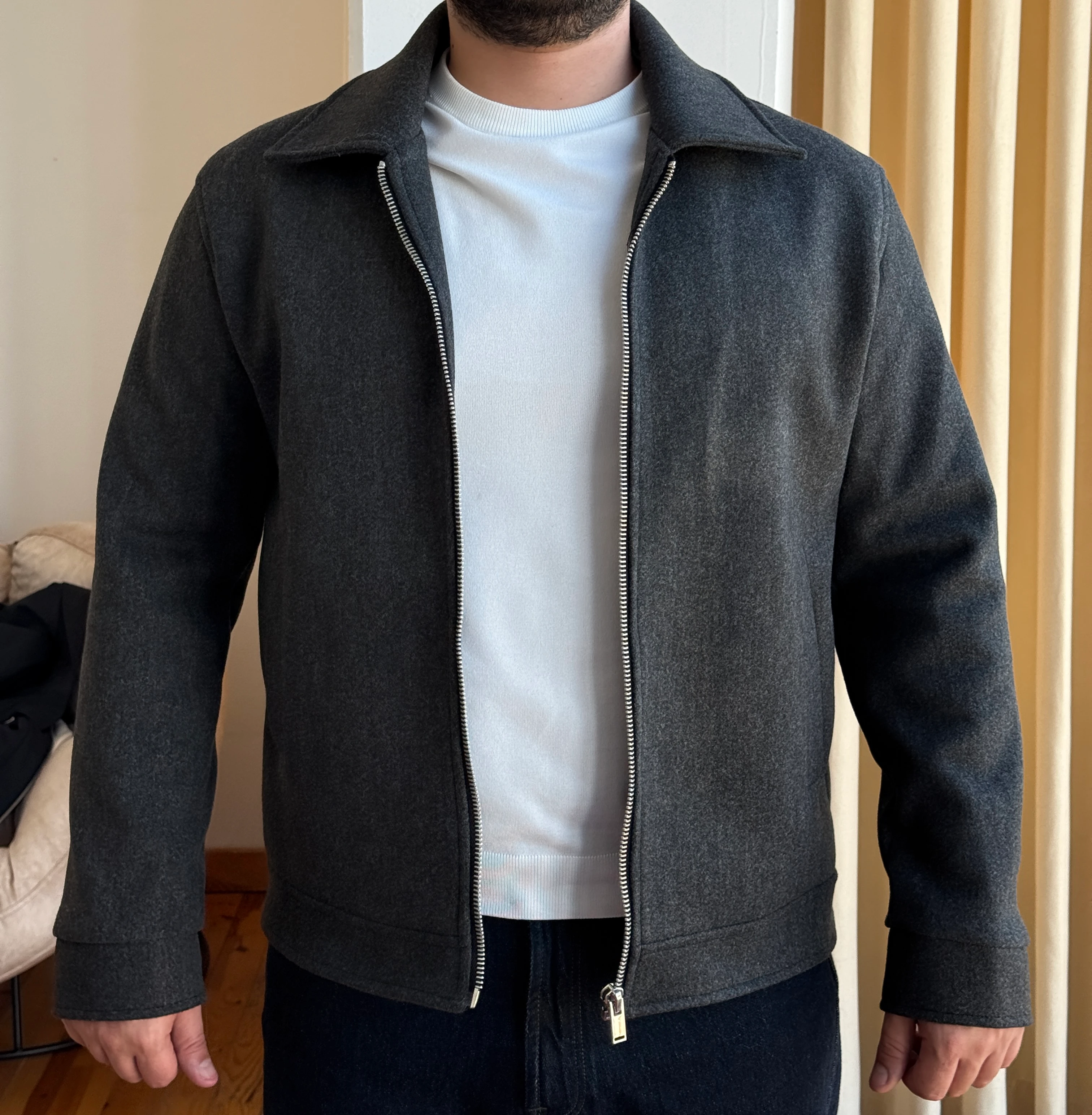 Kaşe Ceket - Antrasit