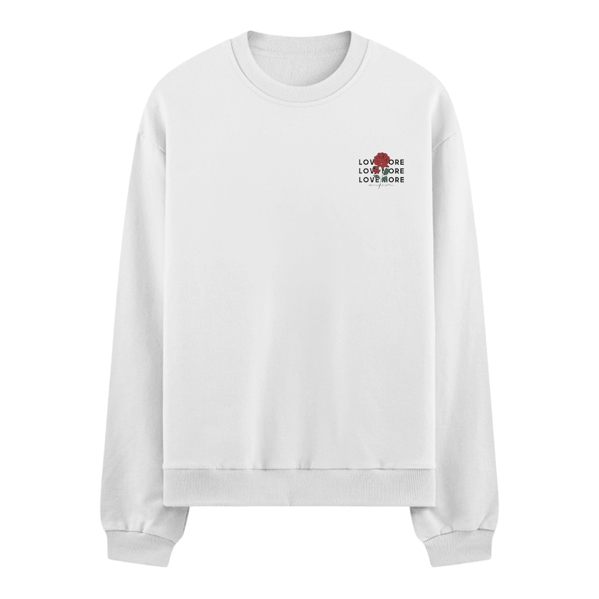 Love More Oversize Sweatshirt