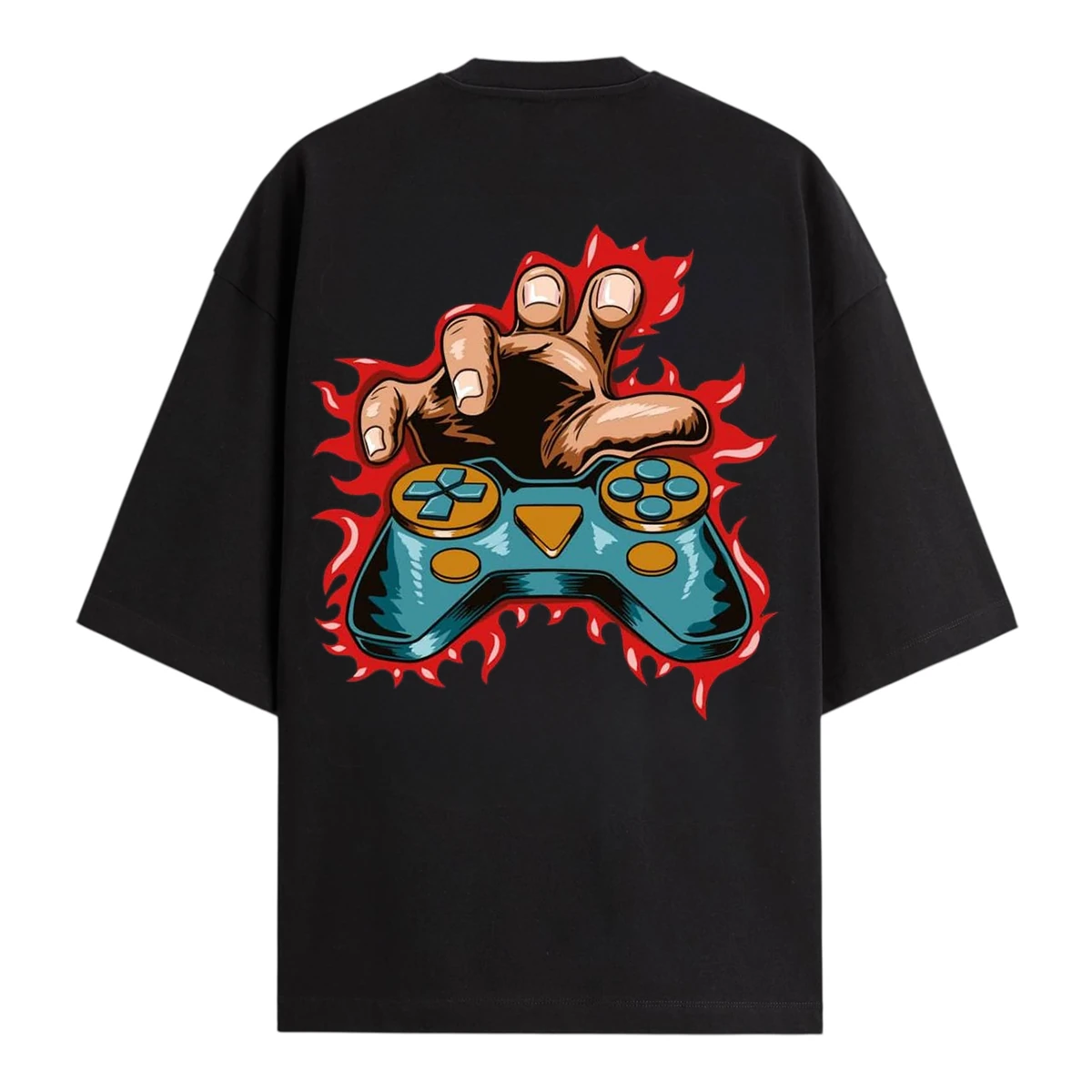 Kontrol Çığlığı Oversize T-Shirt