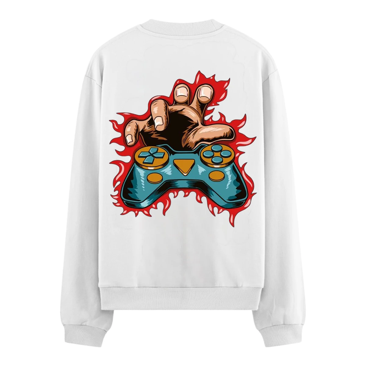 Kontrol Çığlığı Oversize Sweatshirt