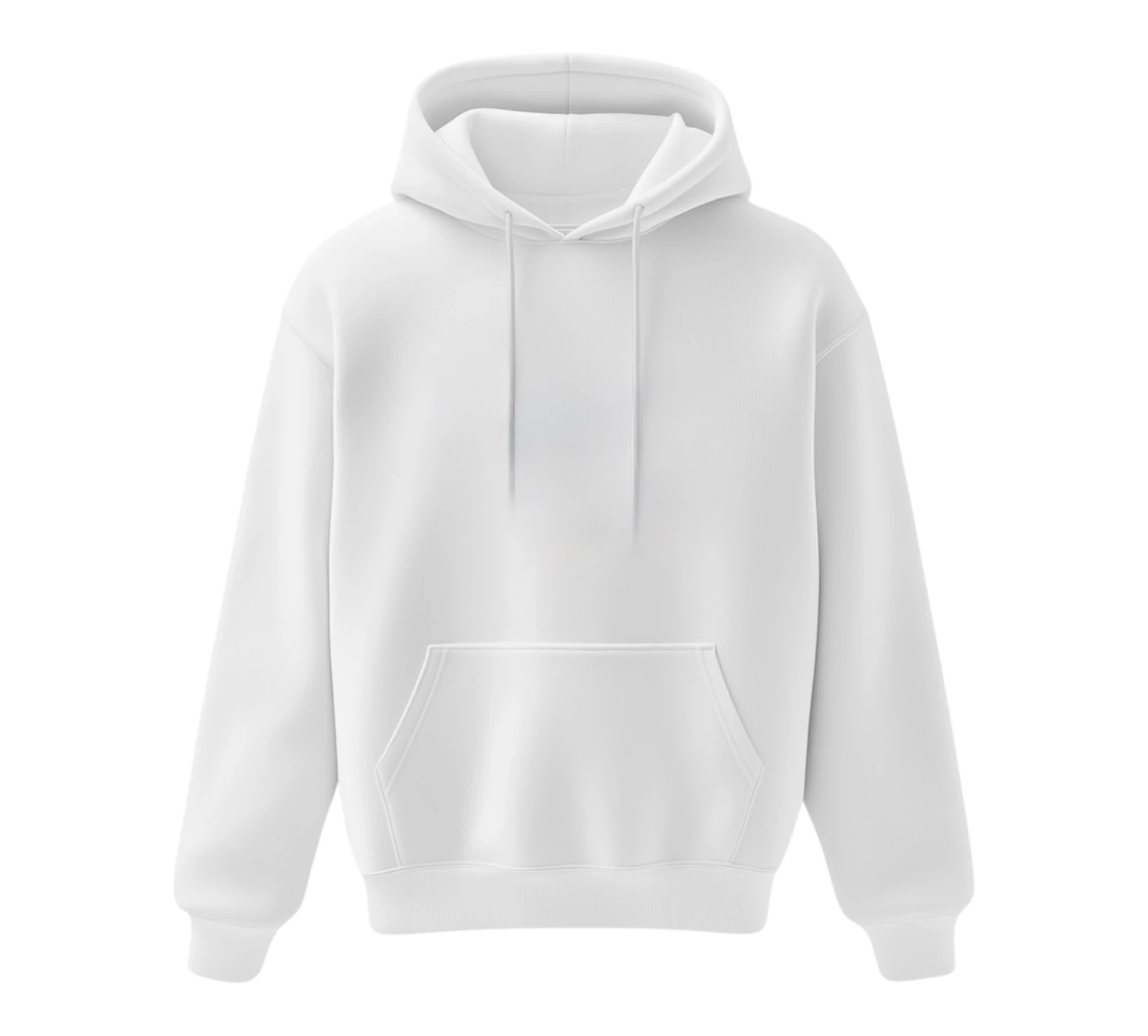 Oversize Hoodie - Beyaz