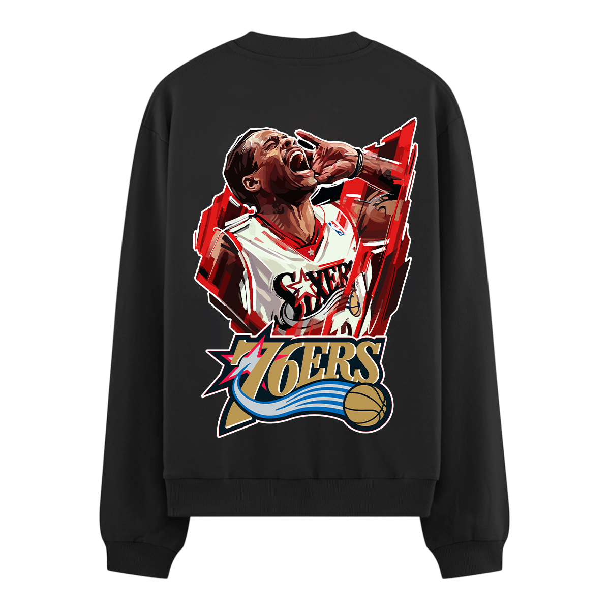 76ers Iverson Oversize Sweatshirt