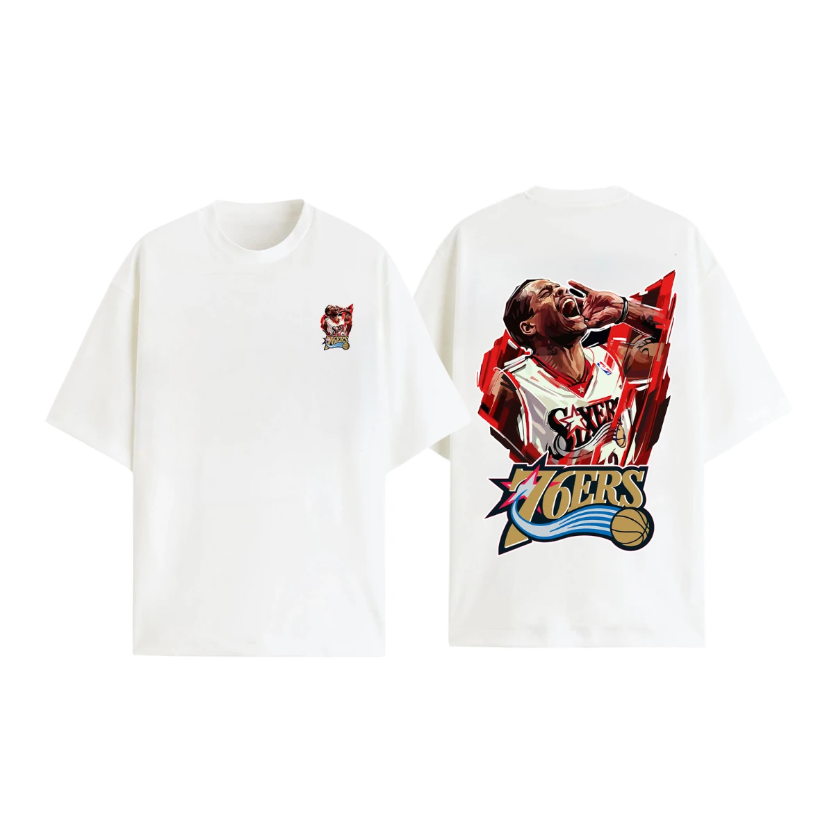 76ers Iverson Oversize T-Shirt