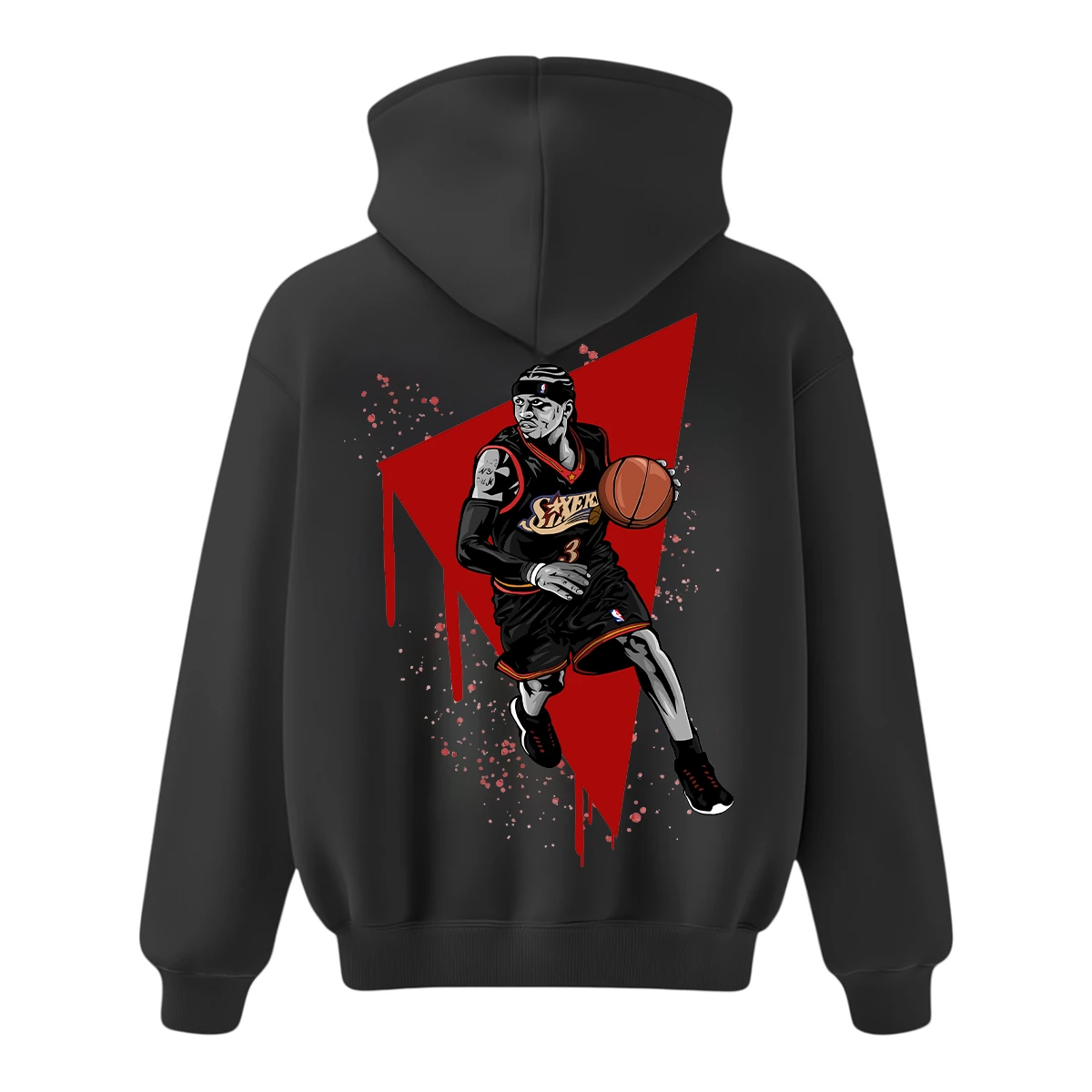 Efsanevi Iverson Oversize Hoodie