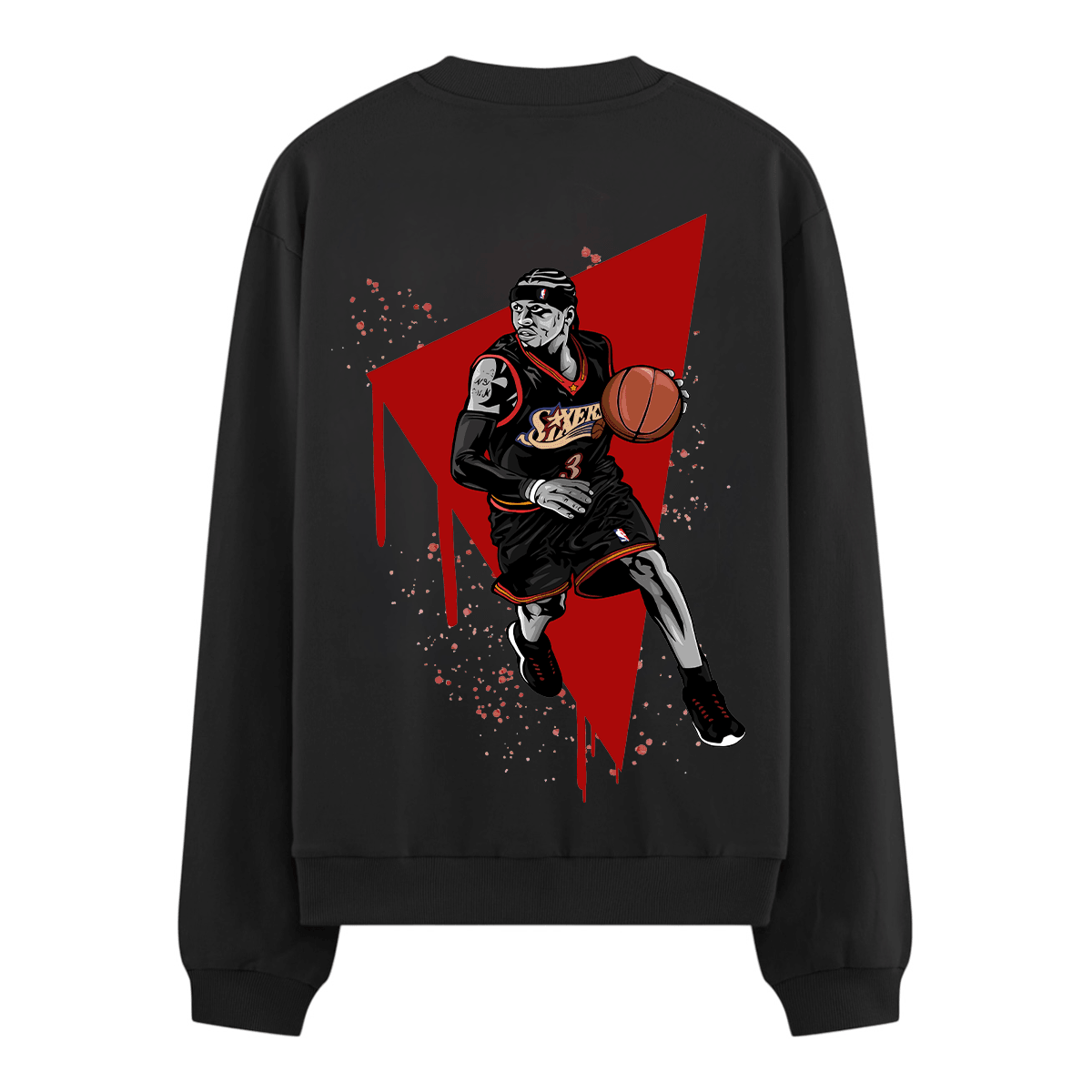 Efsanevi Iverson Oversize Sweatshirt