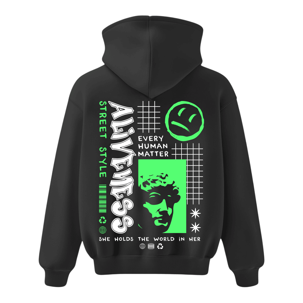 Alivenses Oversize Hoodie