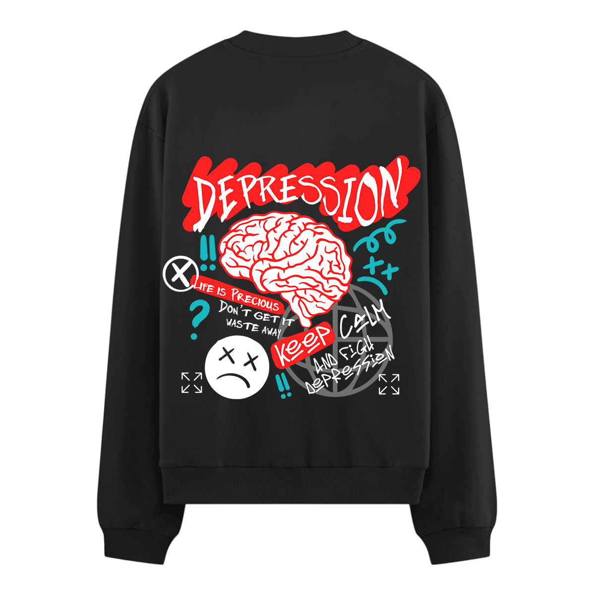 Depresision Oversize Sweatshirt