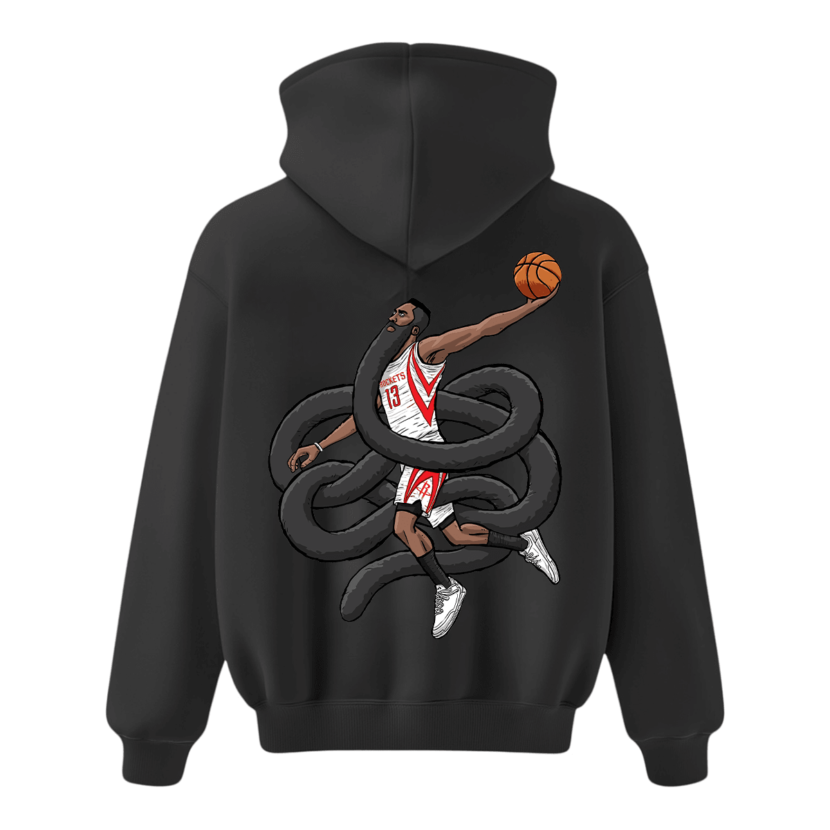 Beard Harden Oversize Hoodie