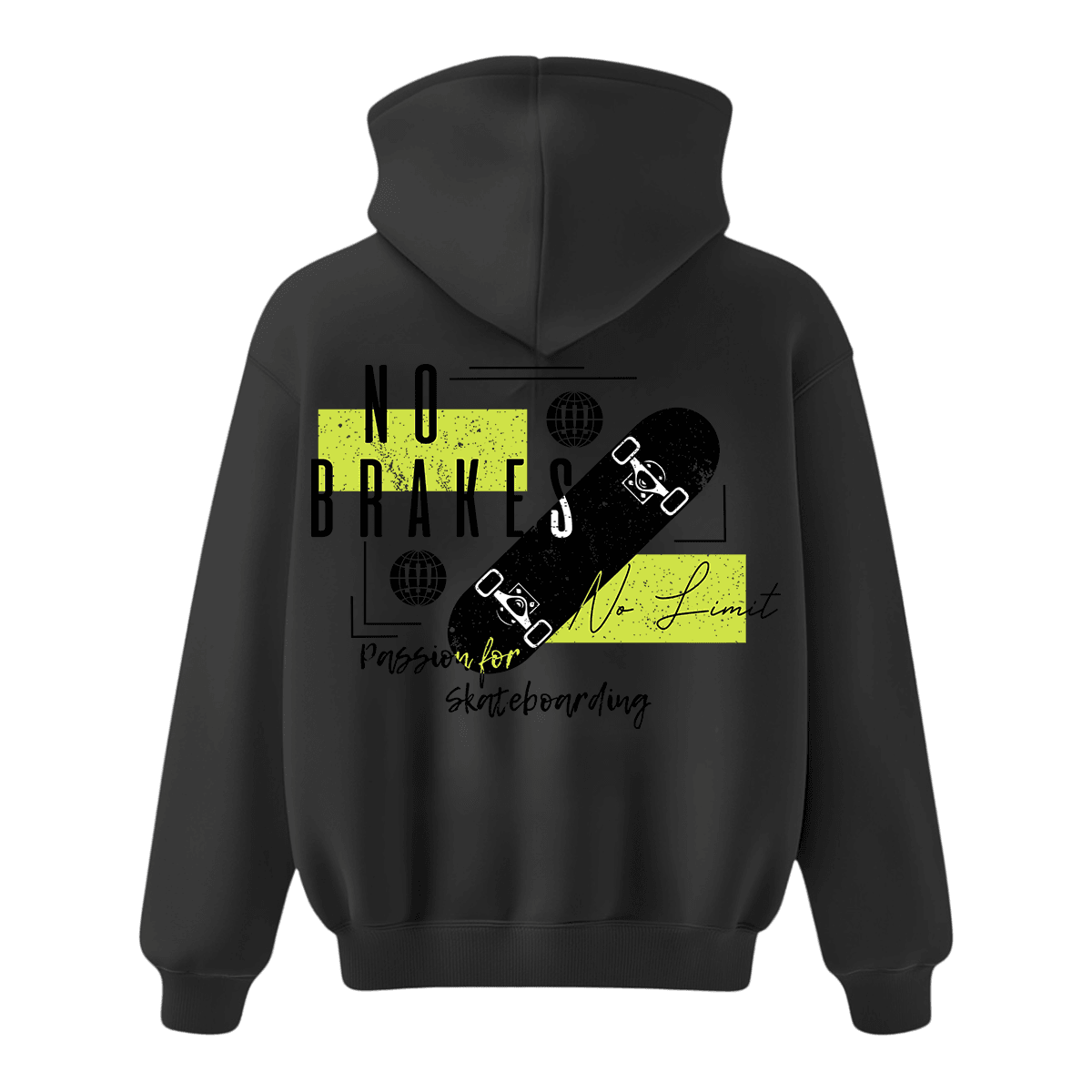 No Breaks Oversize Hoodie