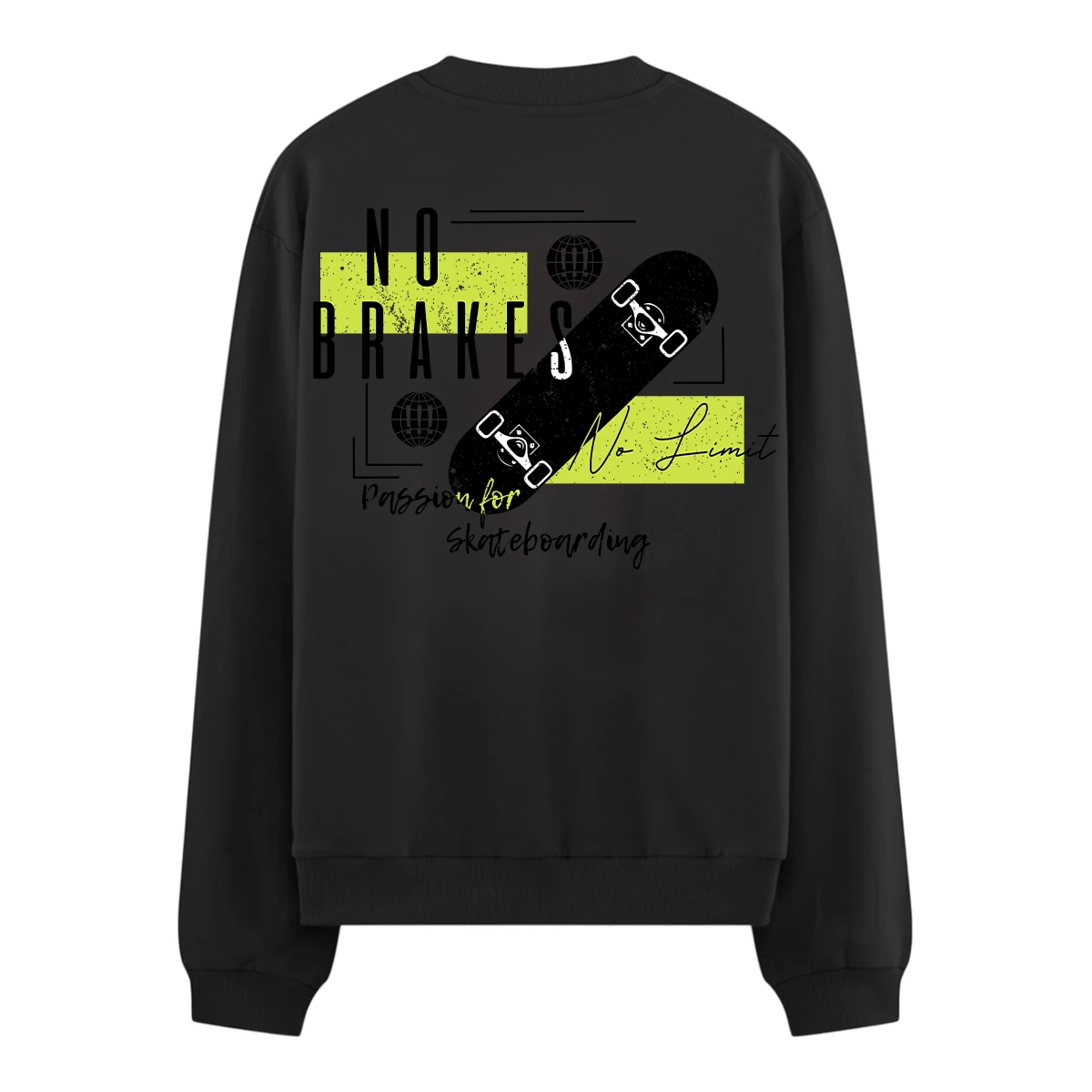No Breaks Oversize Sweatshirt