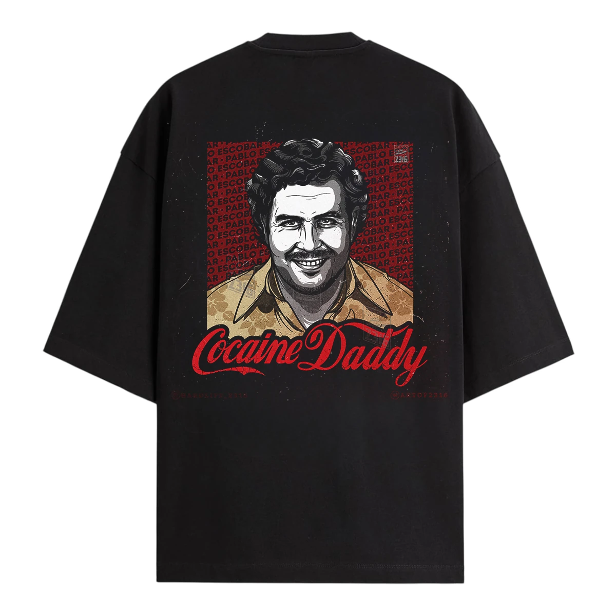 Cocaian Dady Oversize T-Shirt