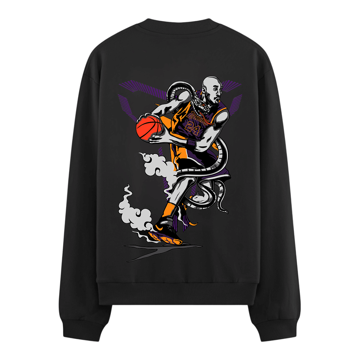 Black Mamba Oversize Sweatshirt