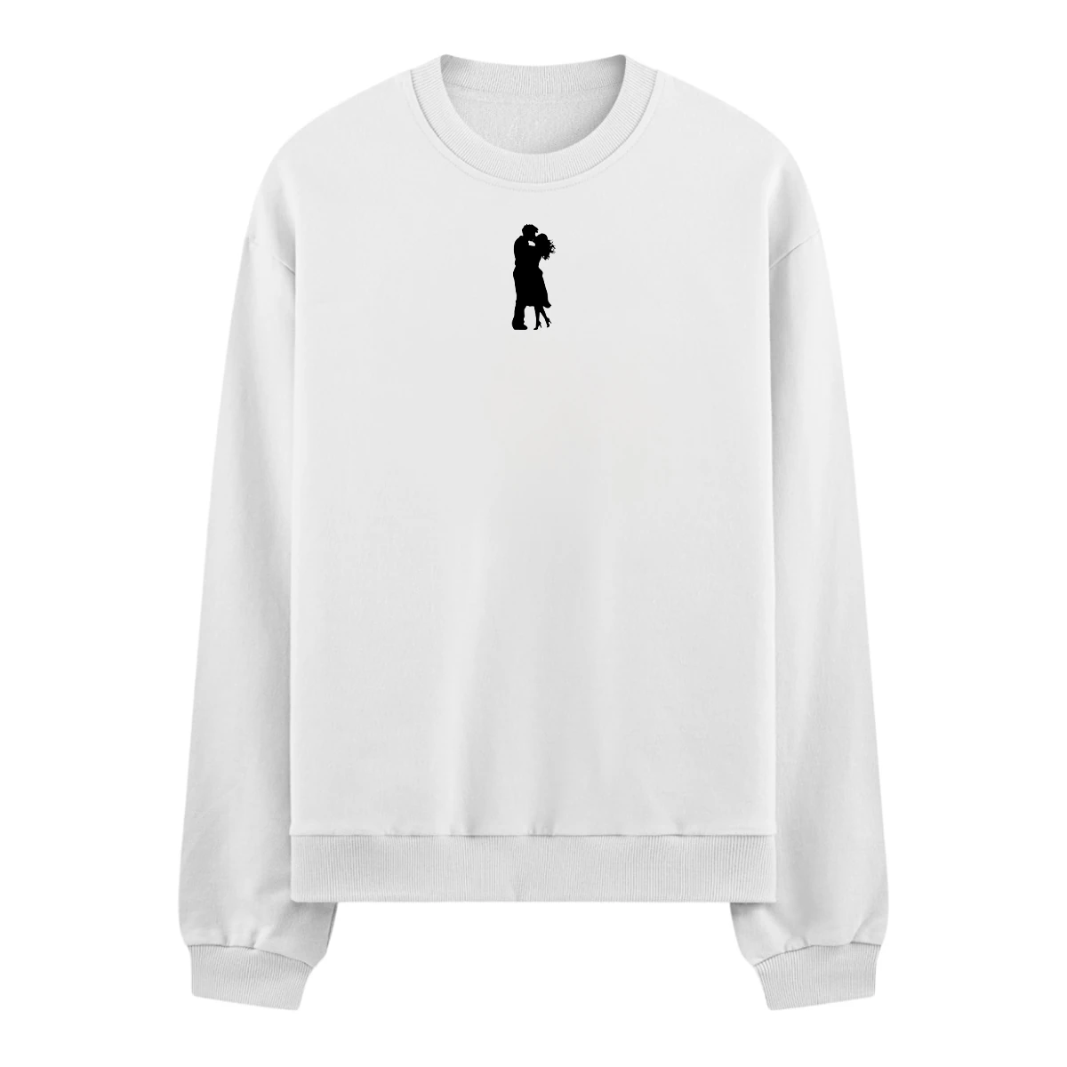 The Kiss Outline Oversize Sweatshirt