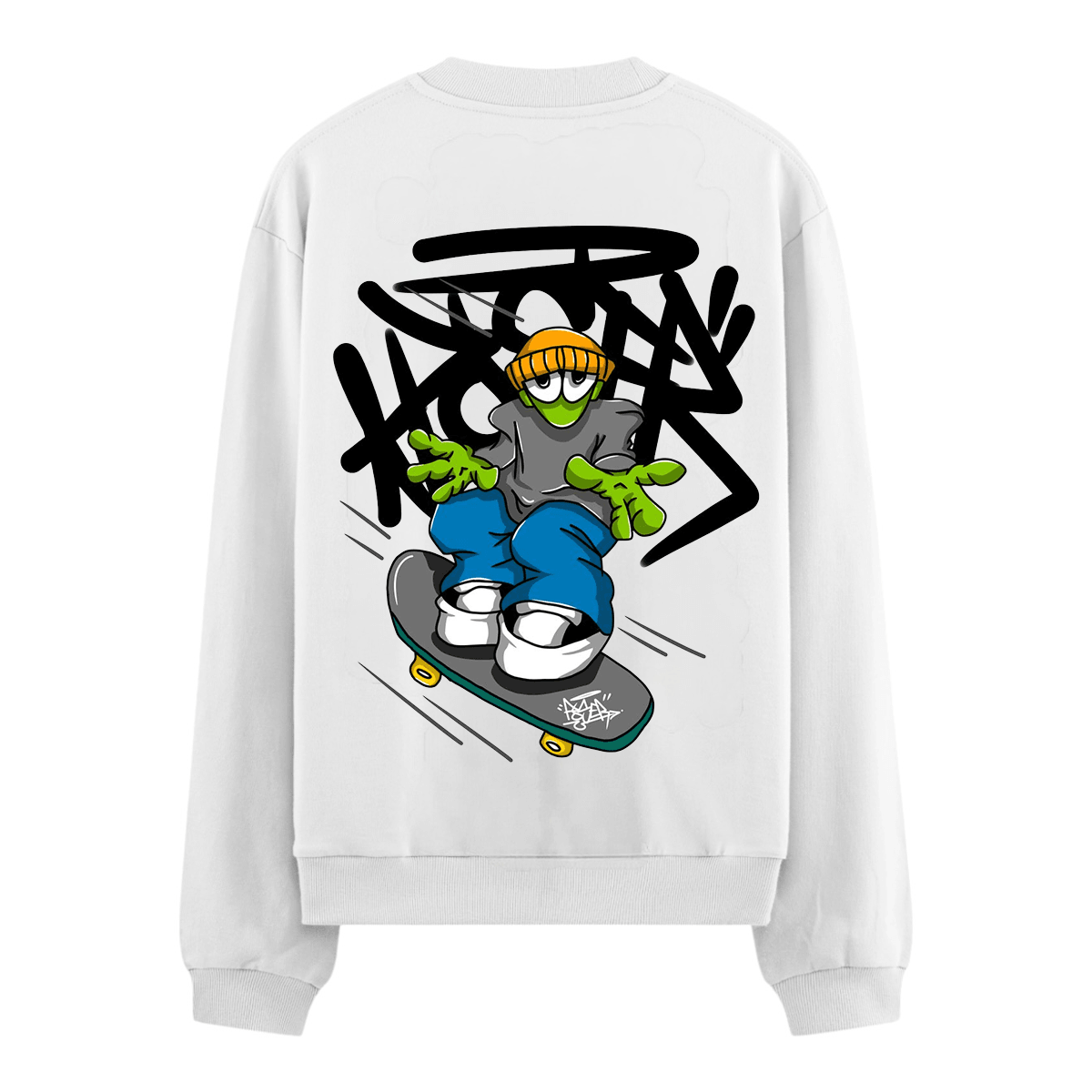 Street Monster Oversize Sweatshirt