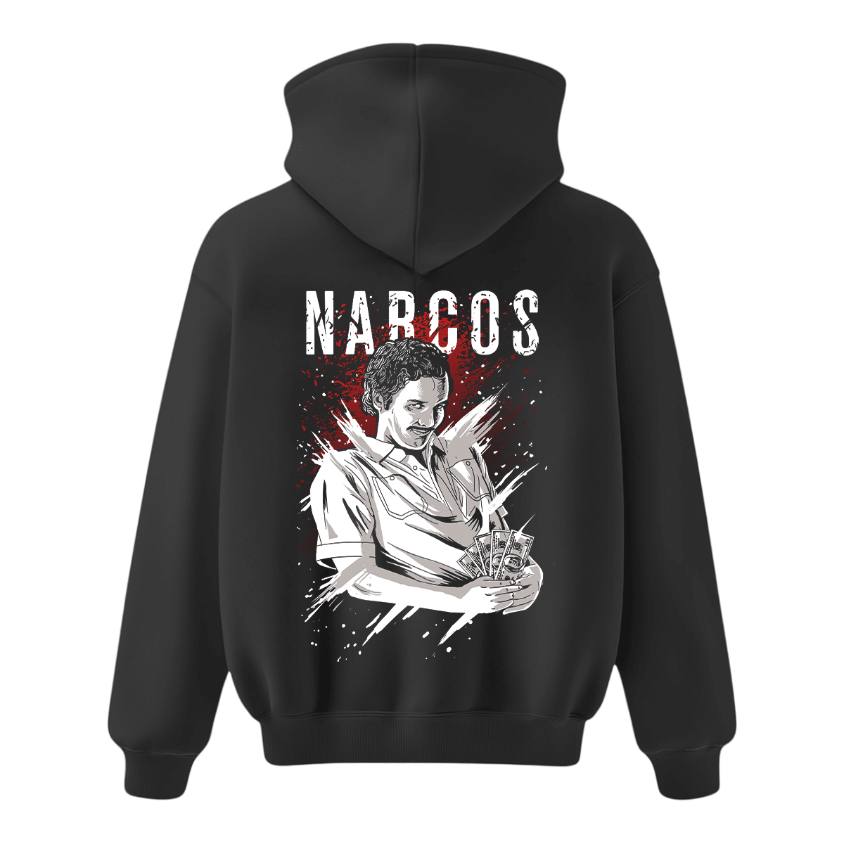 Narcos And Money Oversize Hoodie