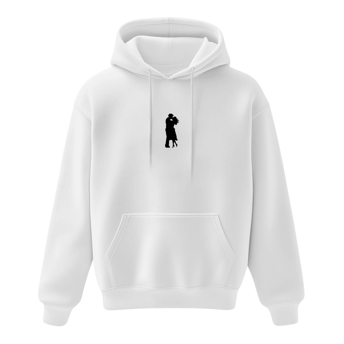 The Kiss Outline Oversize Hoodie