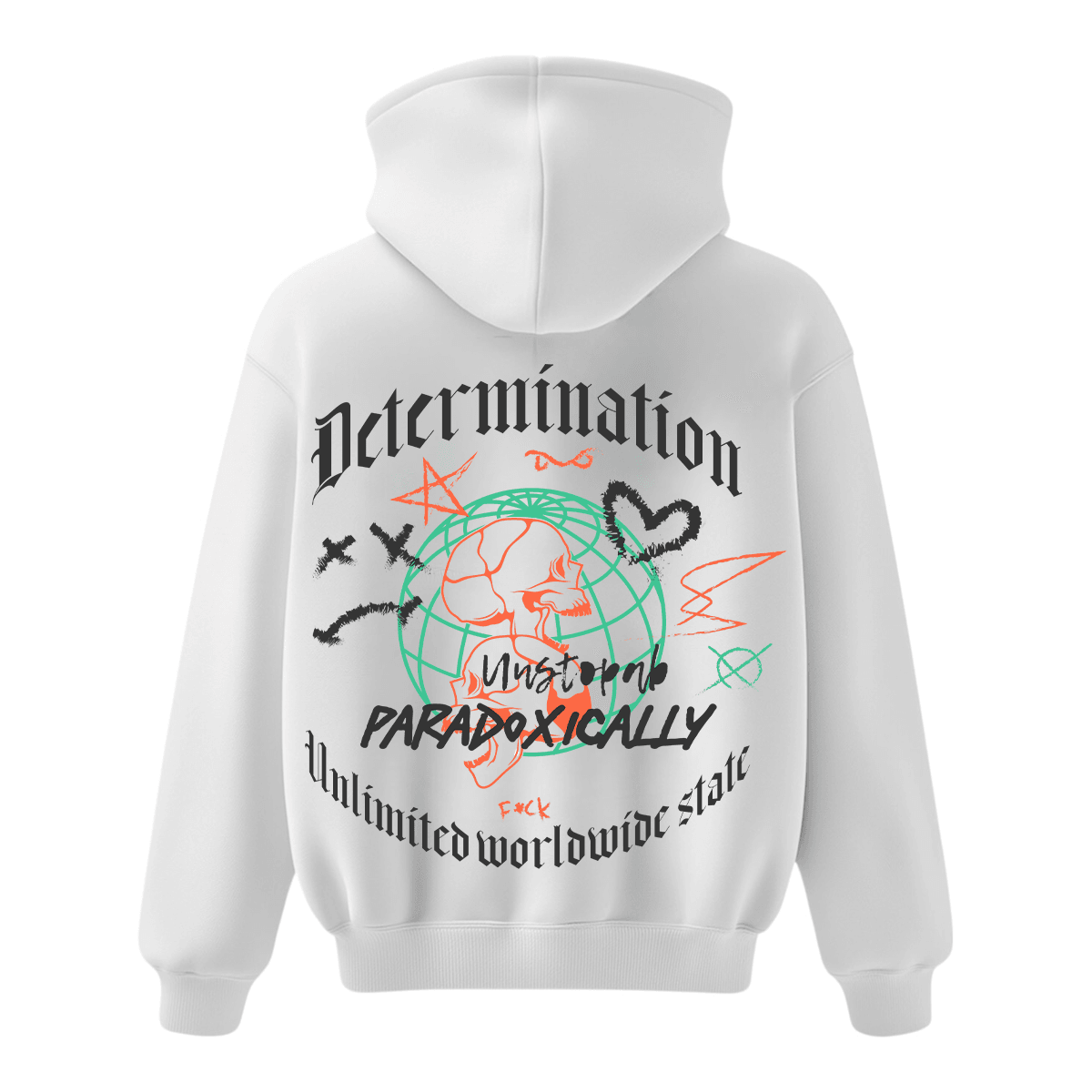 Determination Oversize Hoodie