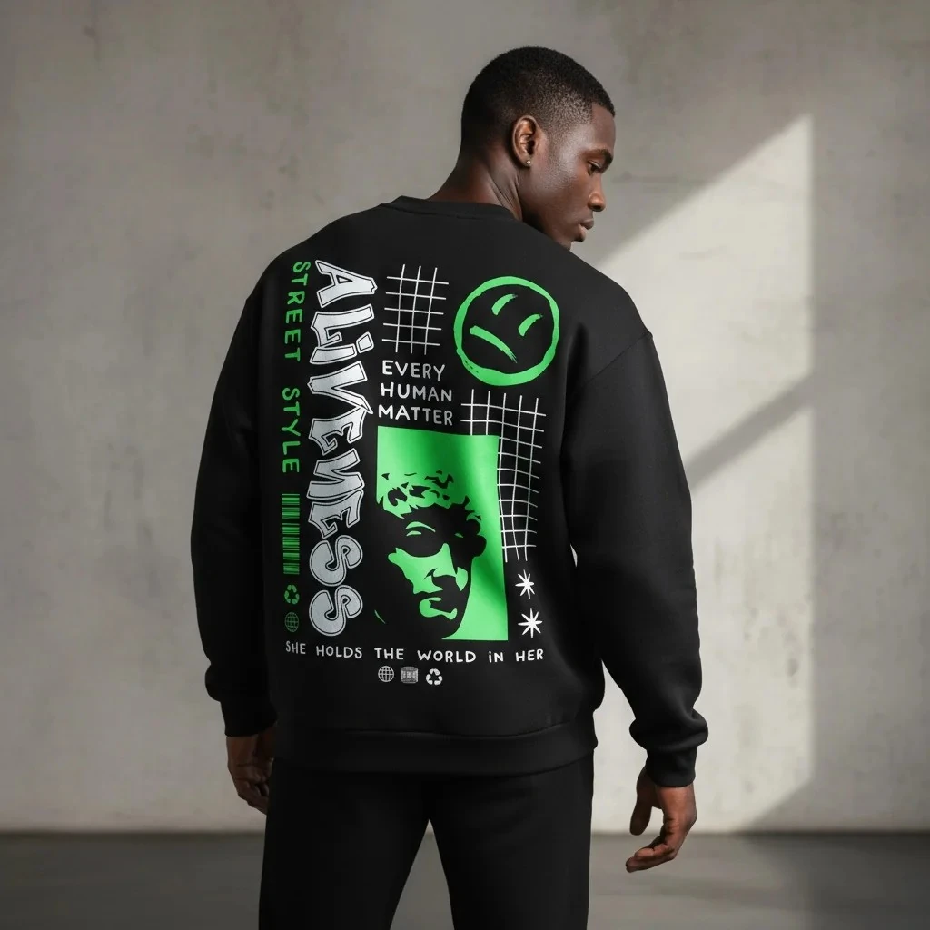 Alivenses Oversize Sweatshirt