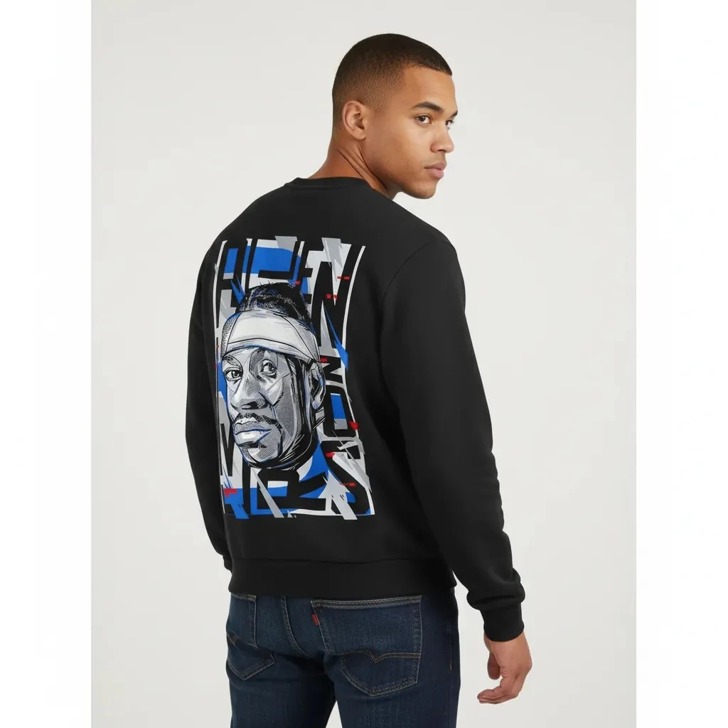 Allen Iverson Oversize Sweatshirt