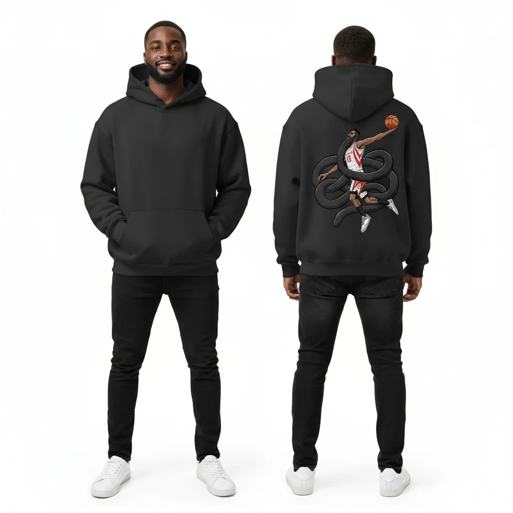Beard Harden Oversize Hoodie