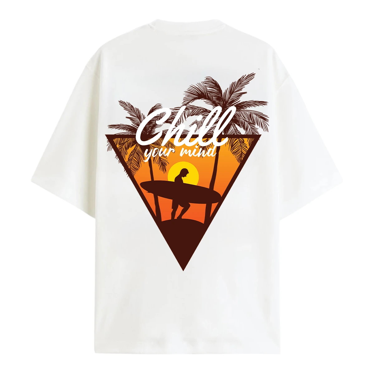 Sunset Chill Vibe Oversize T-Shirt