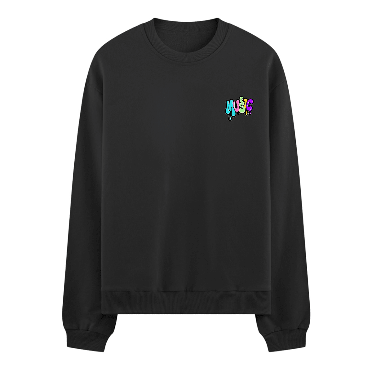 Neon Beat Oversize Sweatshirt