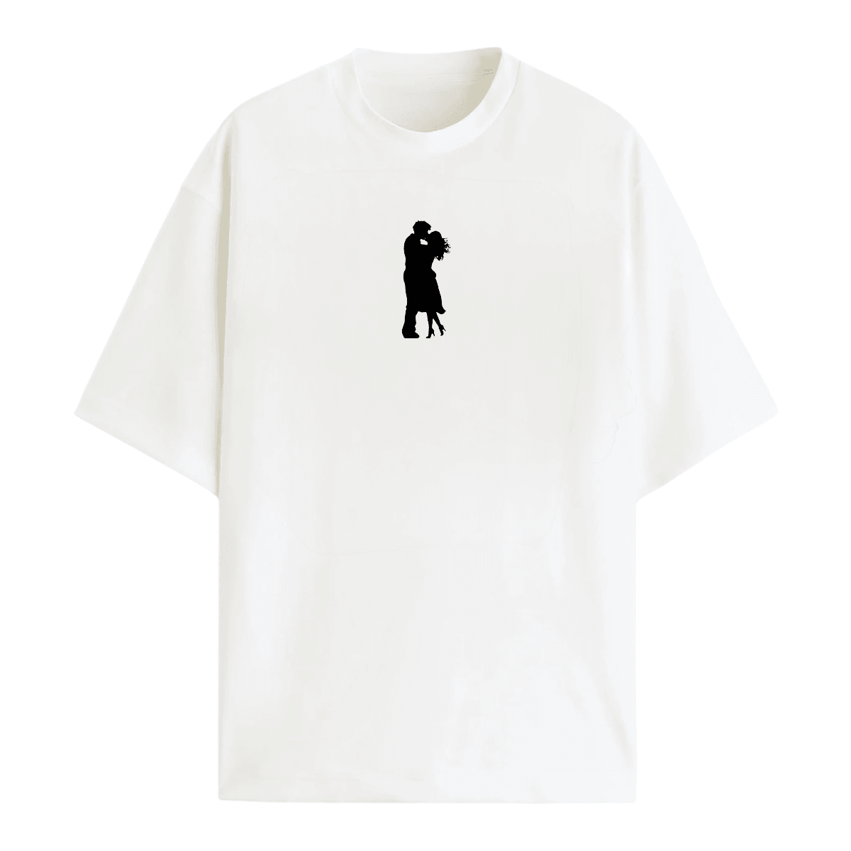 The Kiss Outline Oversize T-Shirt