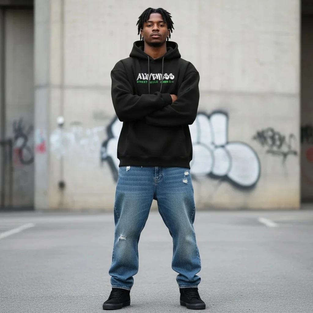 Alivenses Oversize Hoodie