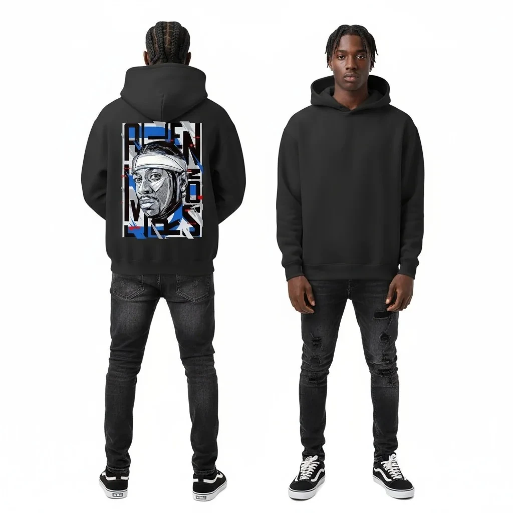 Allen Iverson Oversize Hoodie