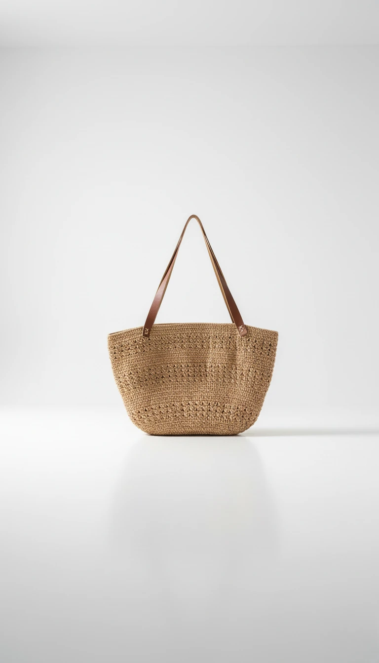 Hasır Tote Çanta