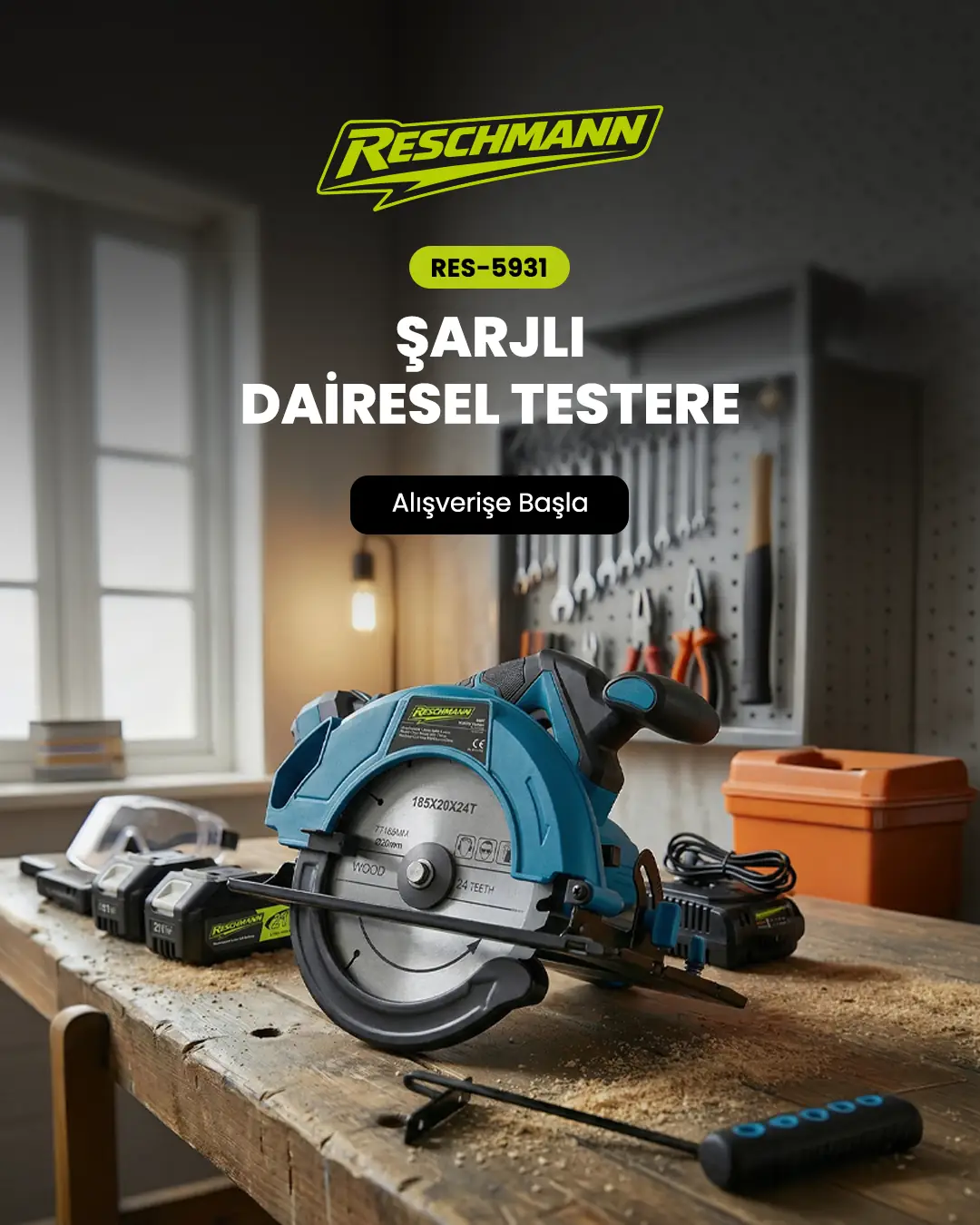 Reschmann Dairesel Testere Mobil