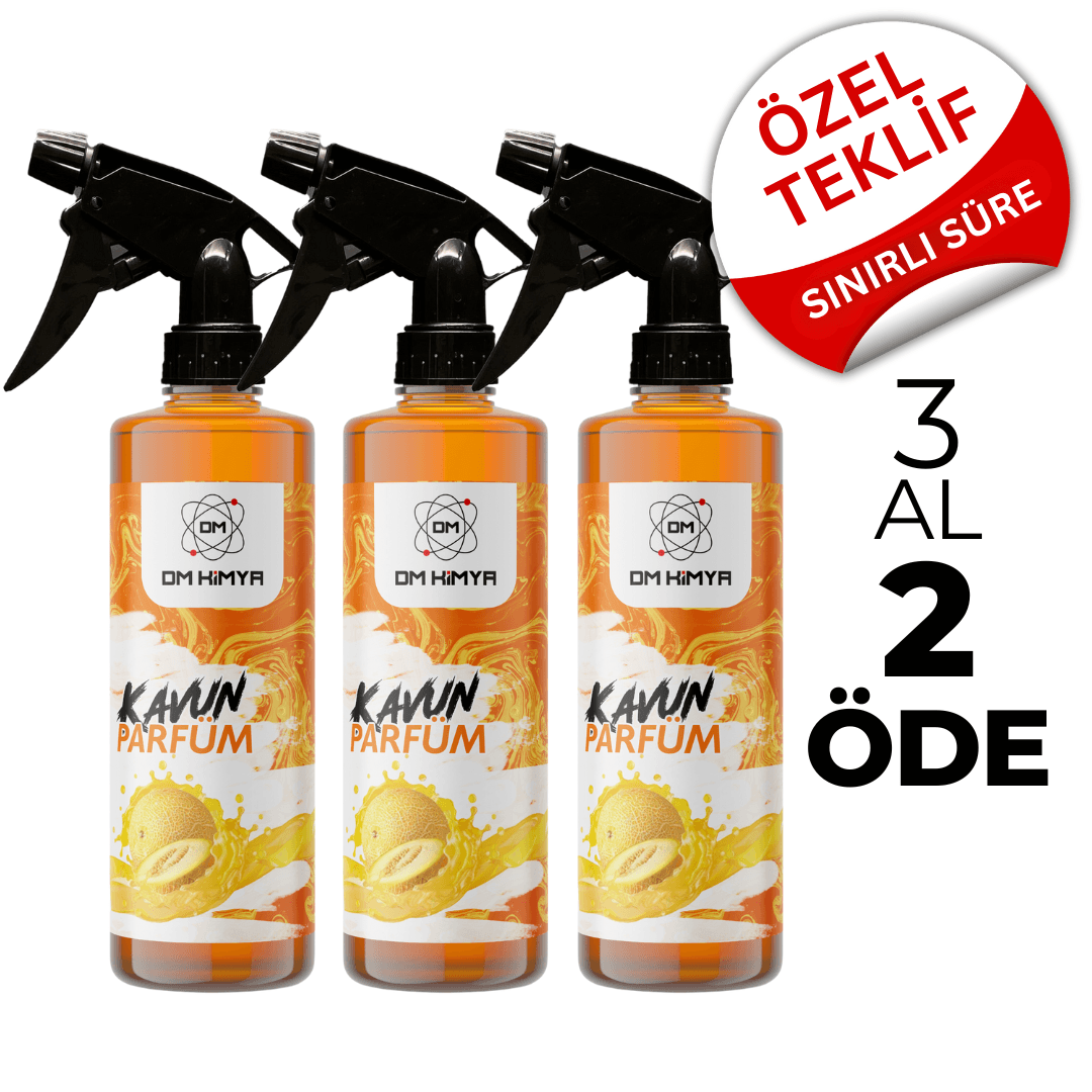 Kavun Esans Oto & Oda Parfüm 🎁 3 Adet Al, 2 Öde!