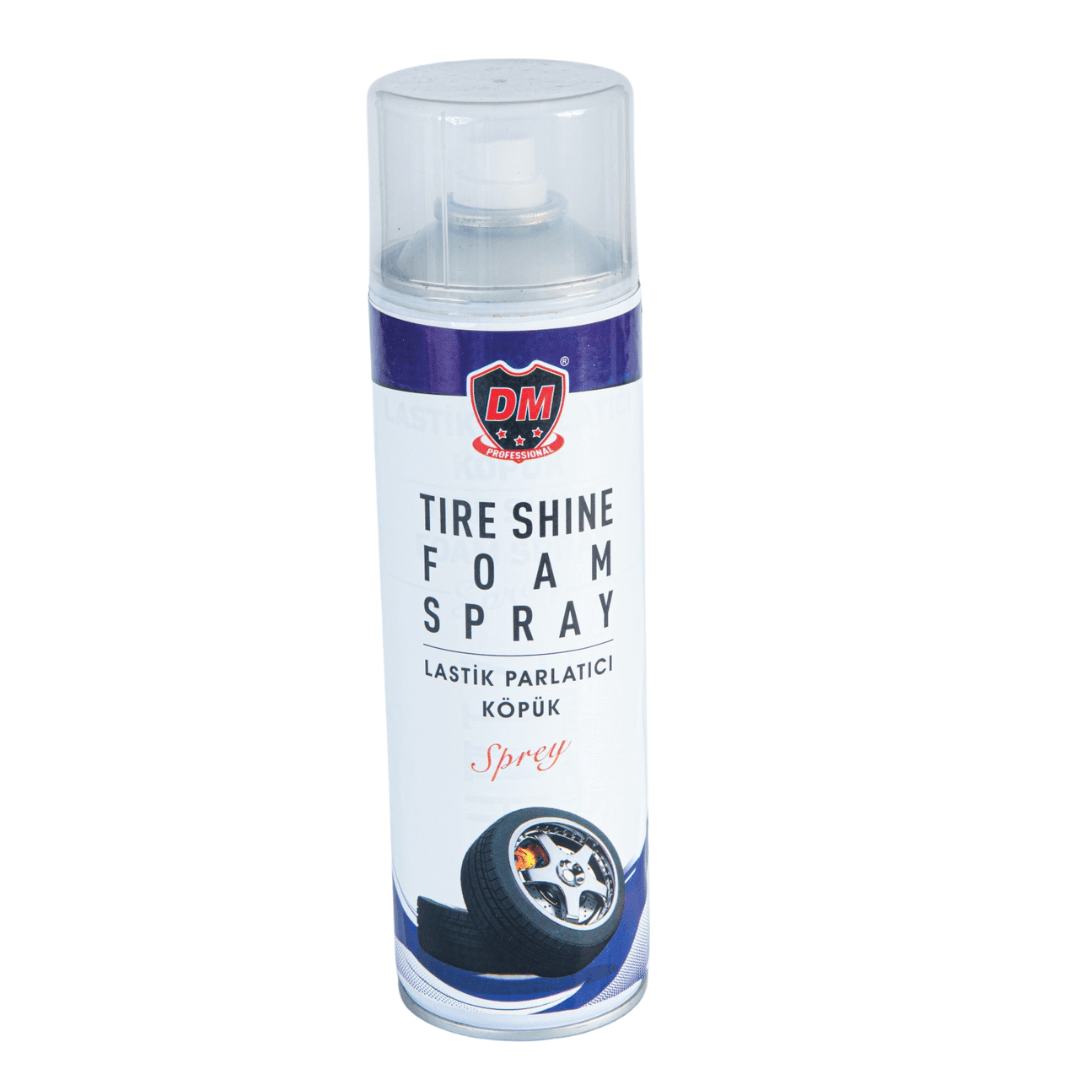 Tire Shine Foam Spray (Lastik Parlatıcı Köpük Sprey)