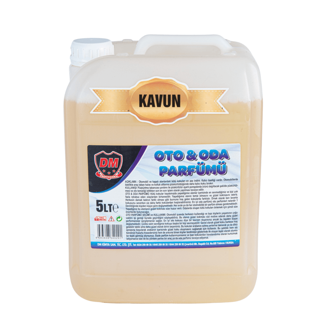 Oto & Oda Parfümü (Kavun Kokusu) 5 LT